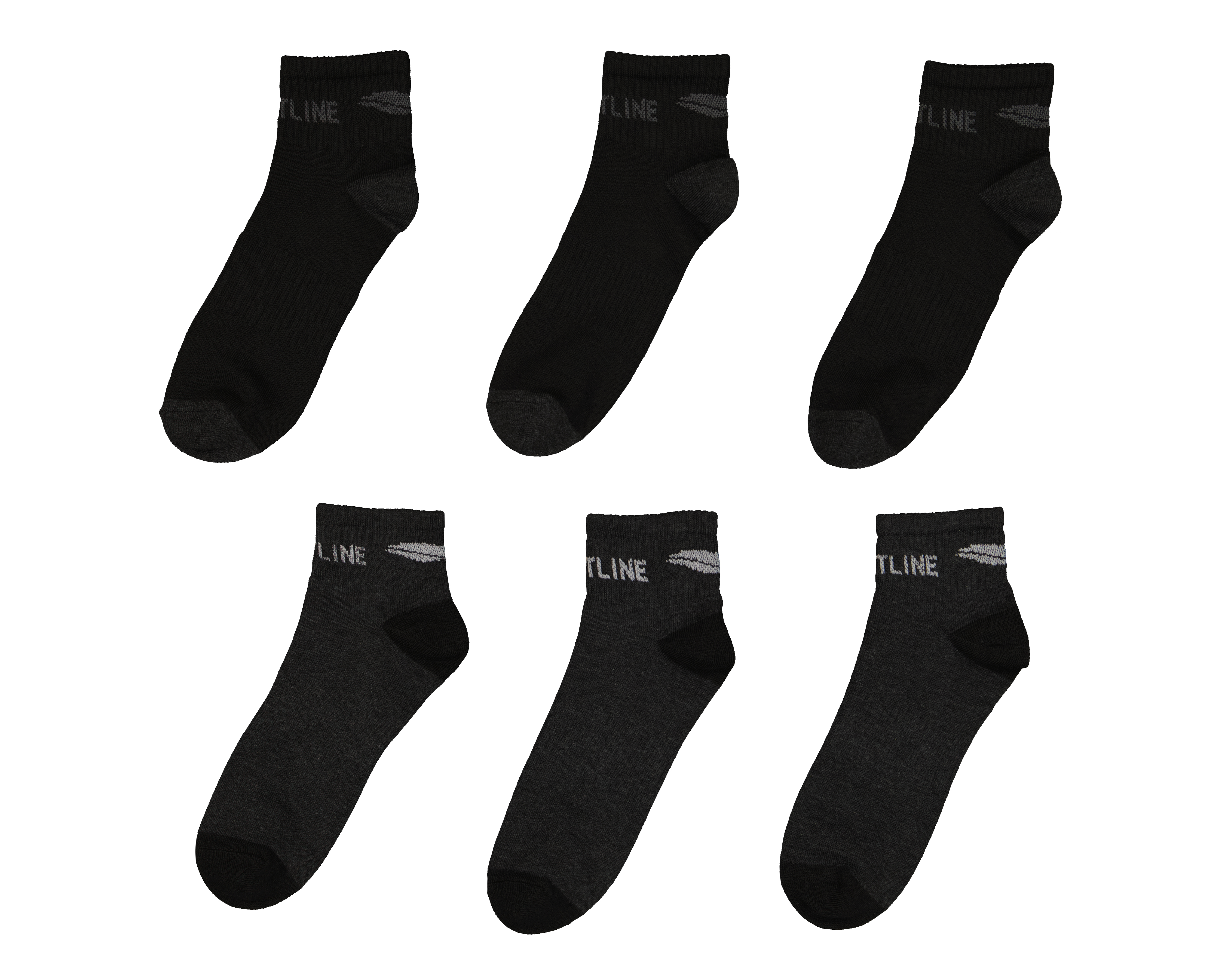 Foto 1 | Foto 1 | Calcetas Deportivas Sportline Cool Tek para Hombre 6 Pares