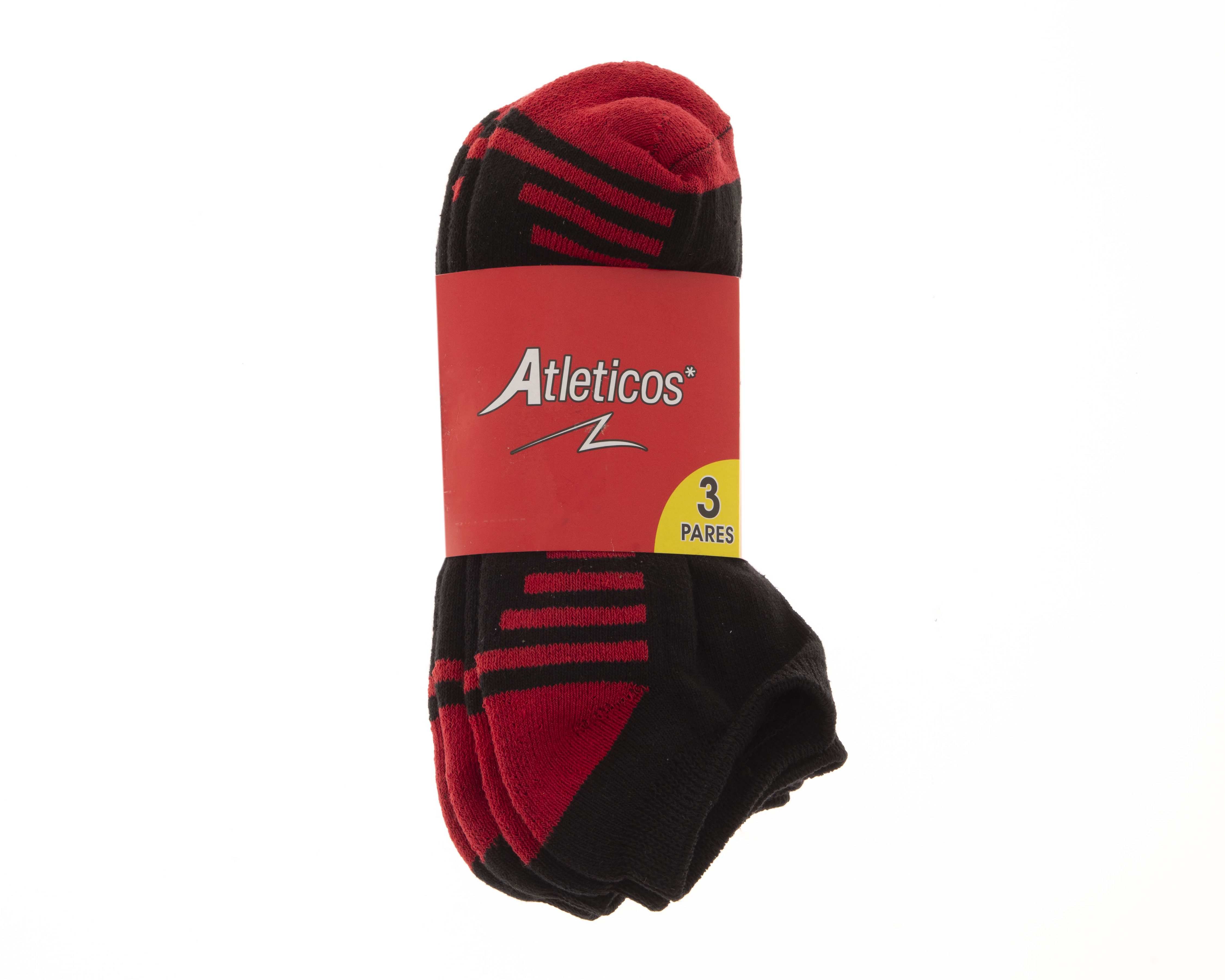 Foto 4 pulgar | Foto 3 | Calcetas Deportivas Atléticos para Hombre 3 Pares