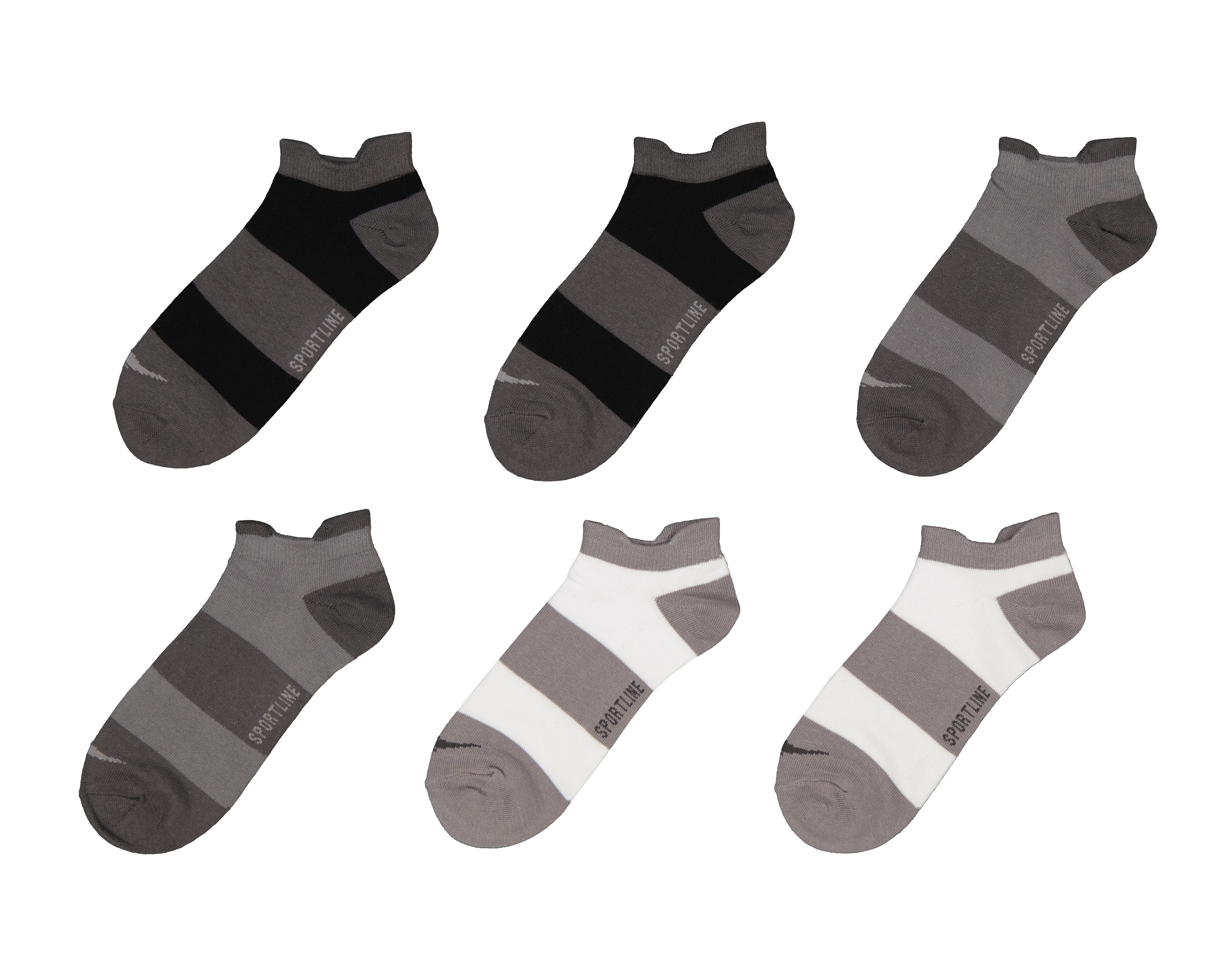 Calcetas Deportivas Sportline para Hombre 6 Pares