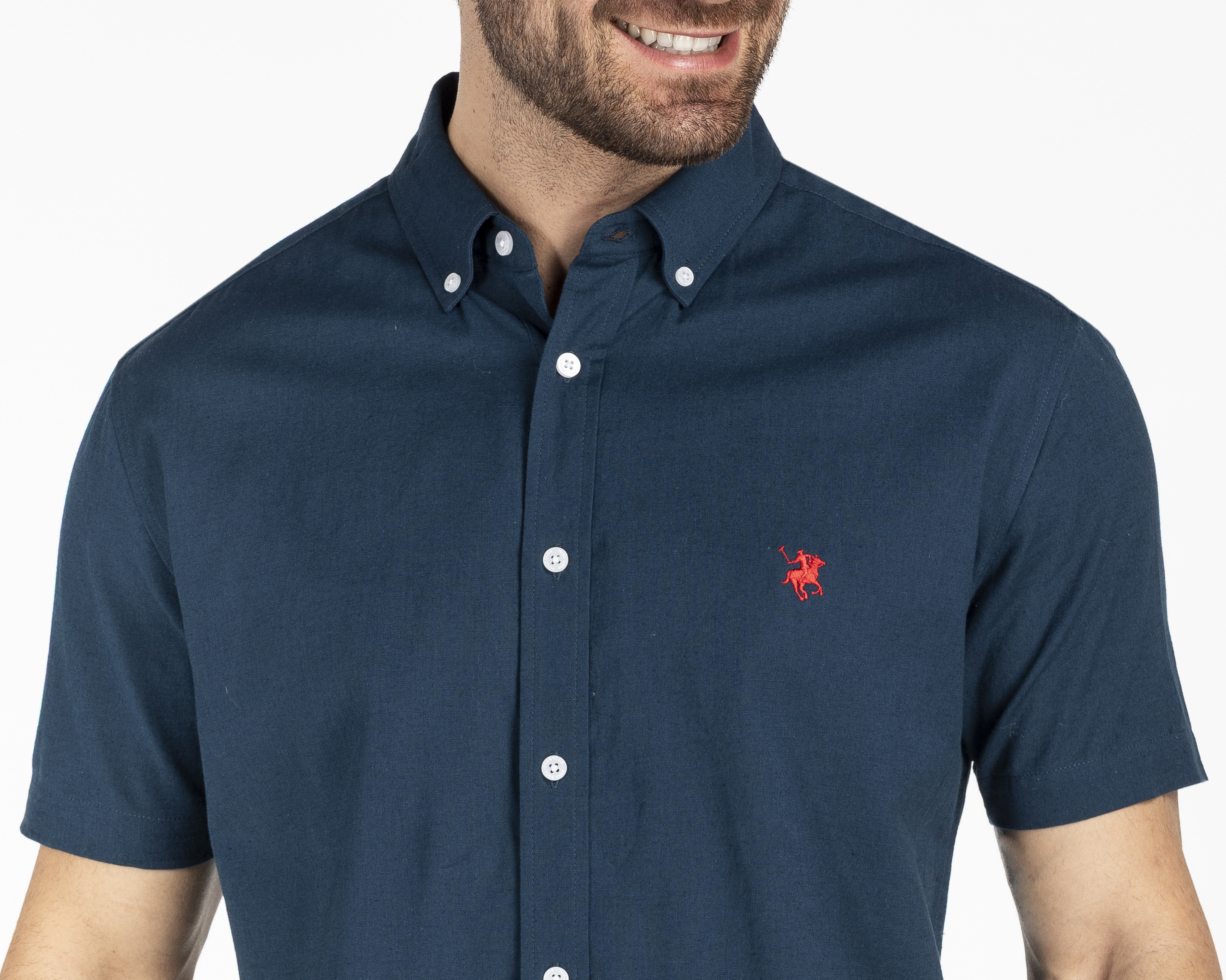 Foto 4 pulgar | Foto 3 | Camisa Casual York Team Polo Club Regular Fit Lisa para Hombre