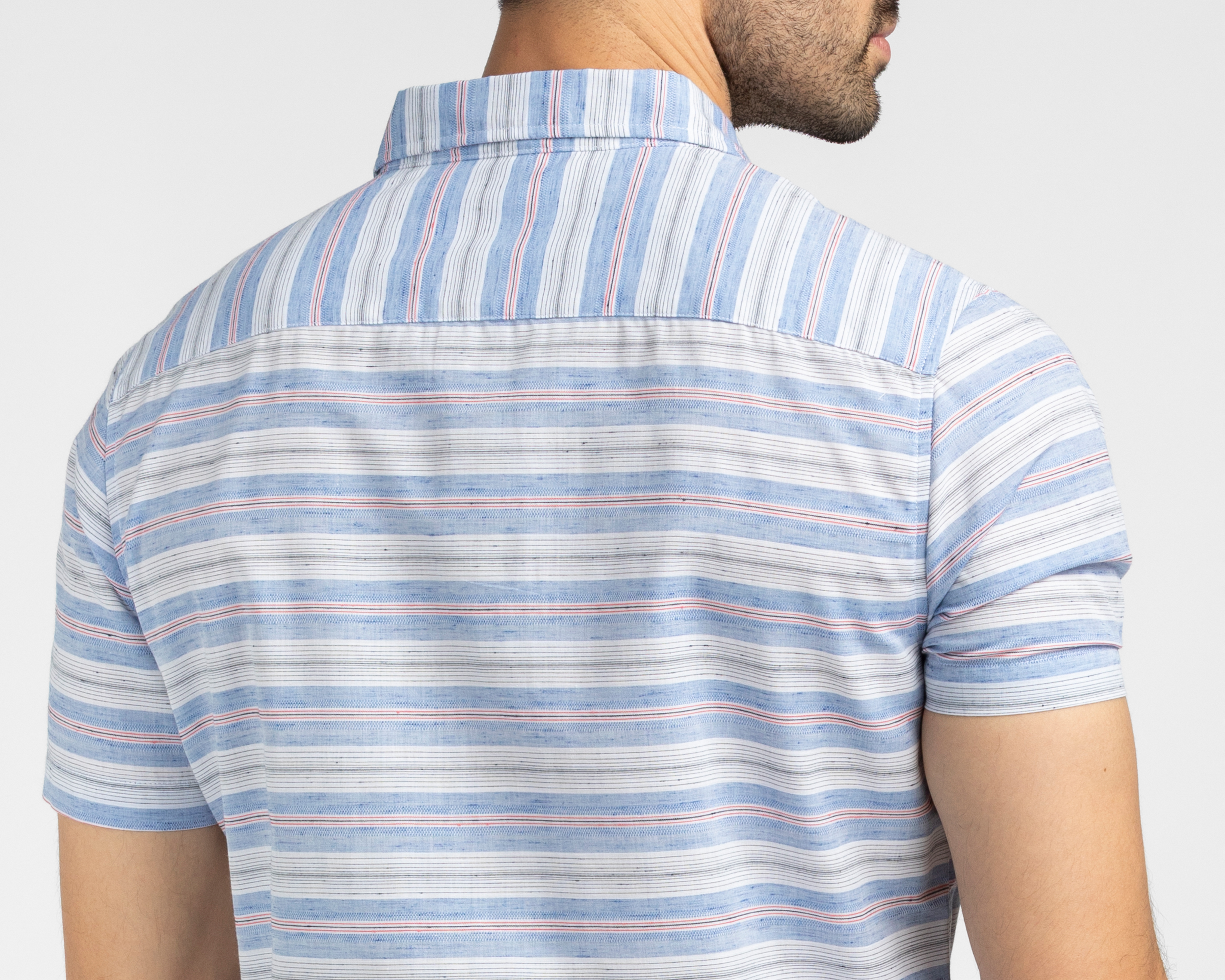 Foto 6 pulgar | Foto 5 | Camisa Casual Refill Regular Fit a Rayas para Hombre
