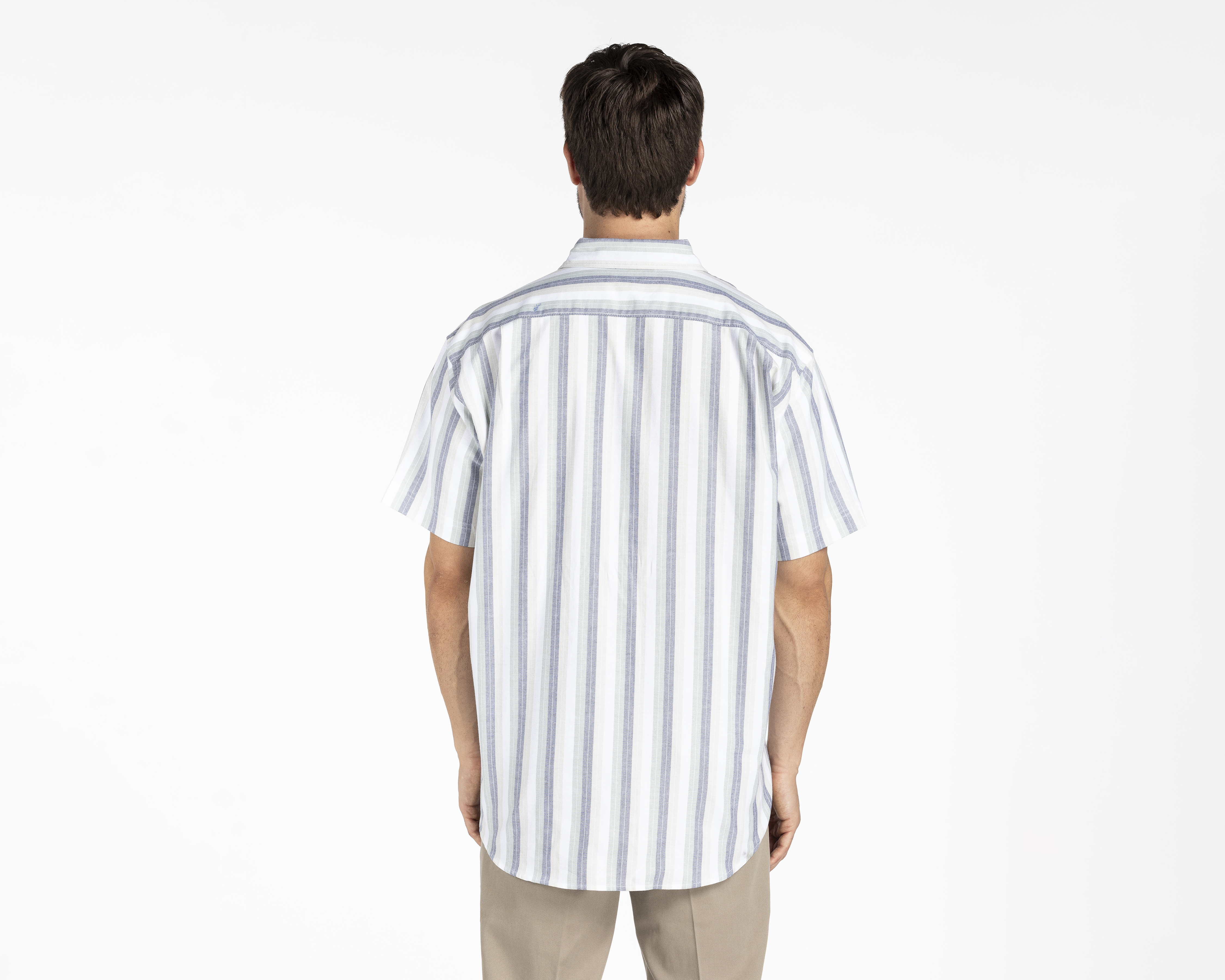 Foto 3 pulgar | Foto 2 | Camisa Casual de Algodón Porto Sur Regular a Rayas para Hombre