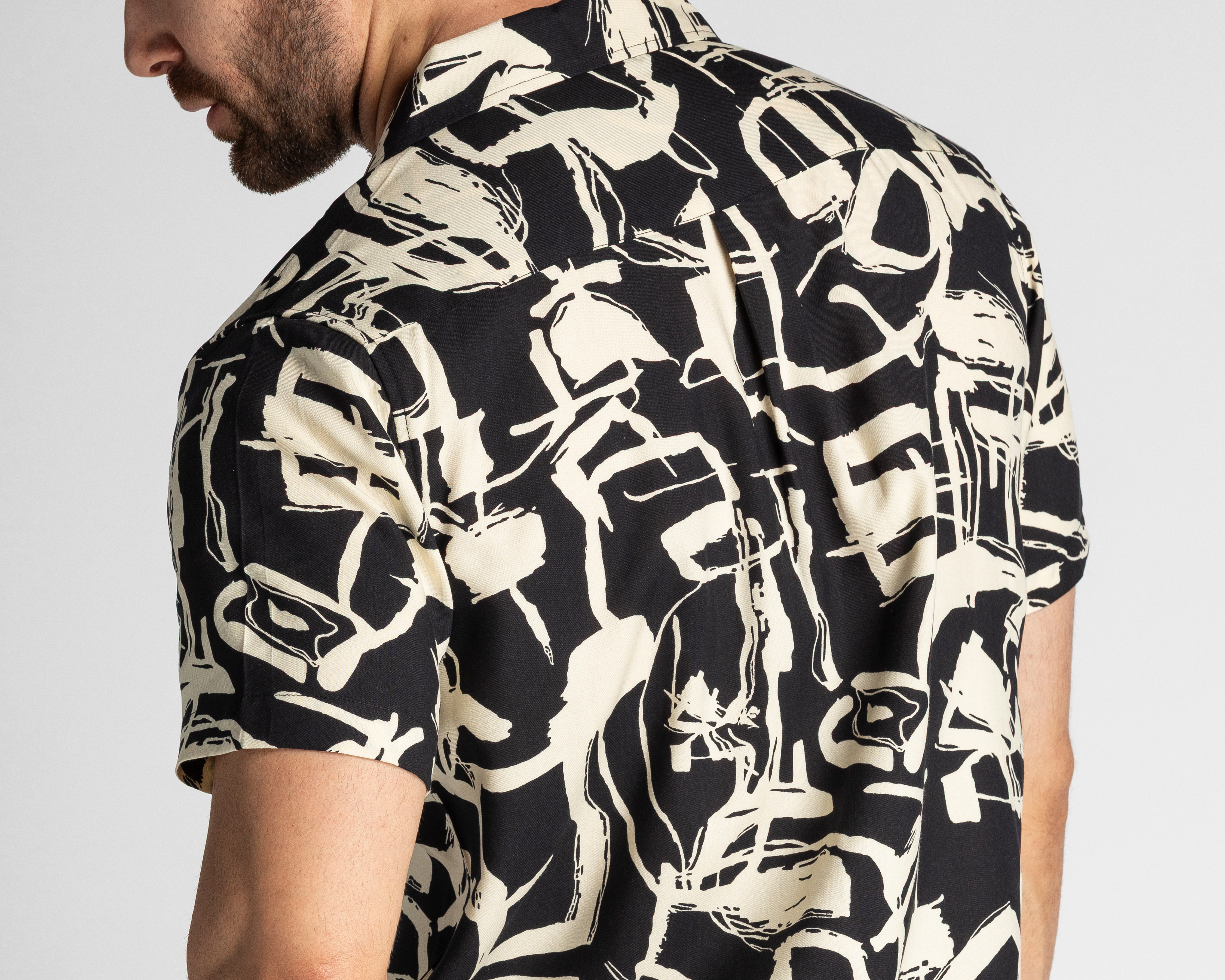Foto 6 pulgar | Foto 5 | Camisa Casual Strona Regular Fit Estampada para Hombre