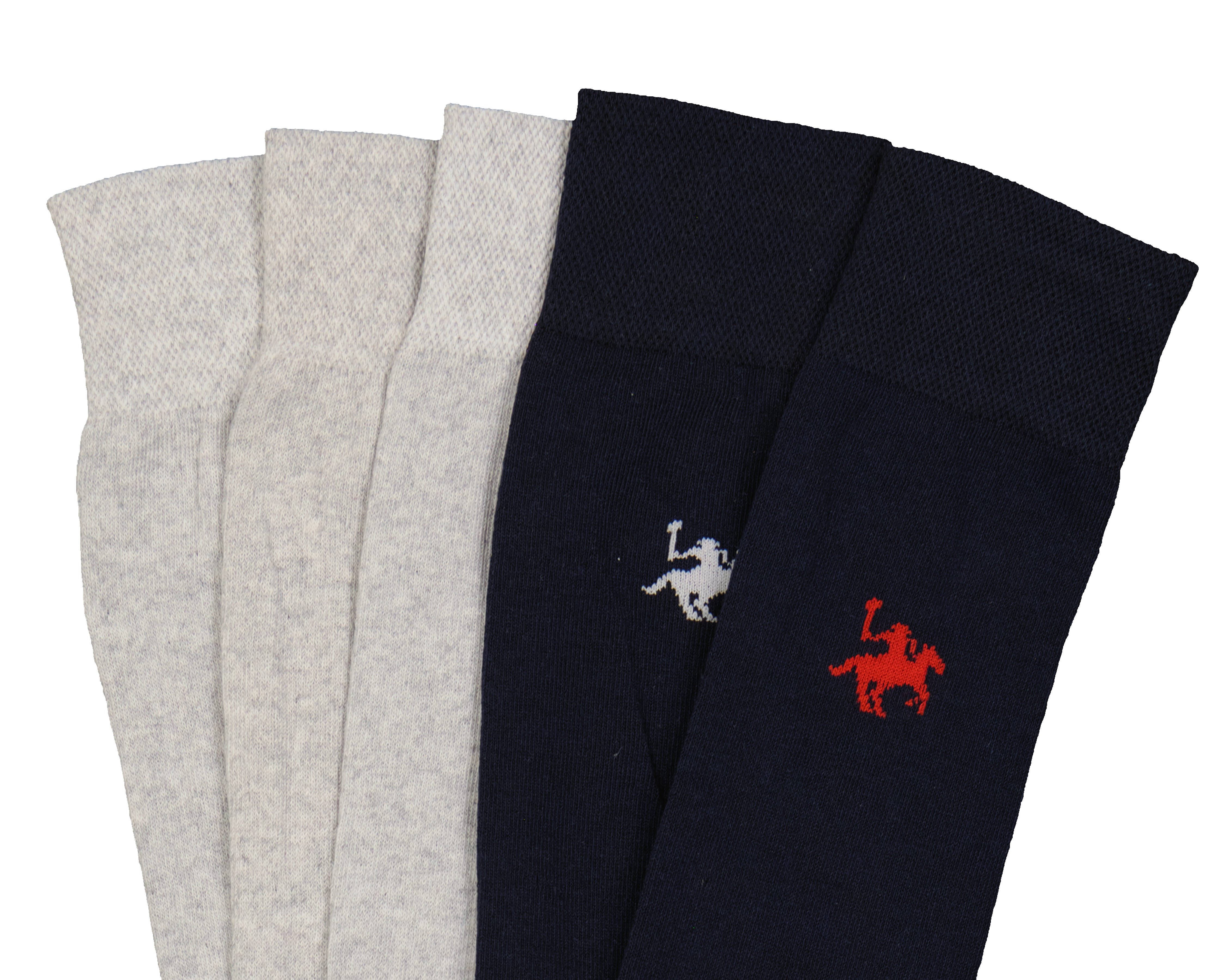 Foto 3 pulgar | Foto 2 | Calcetas de Vestir York Team Polo Club para Hombre 5 Pares