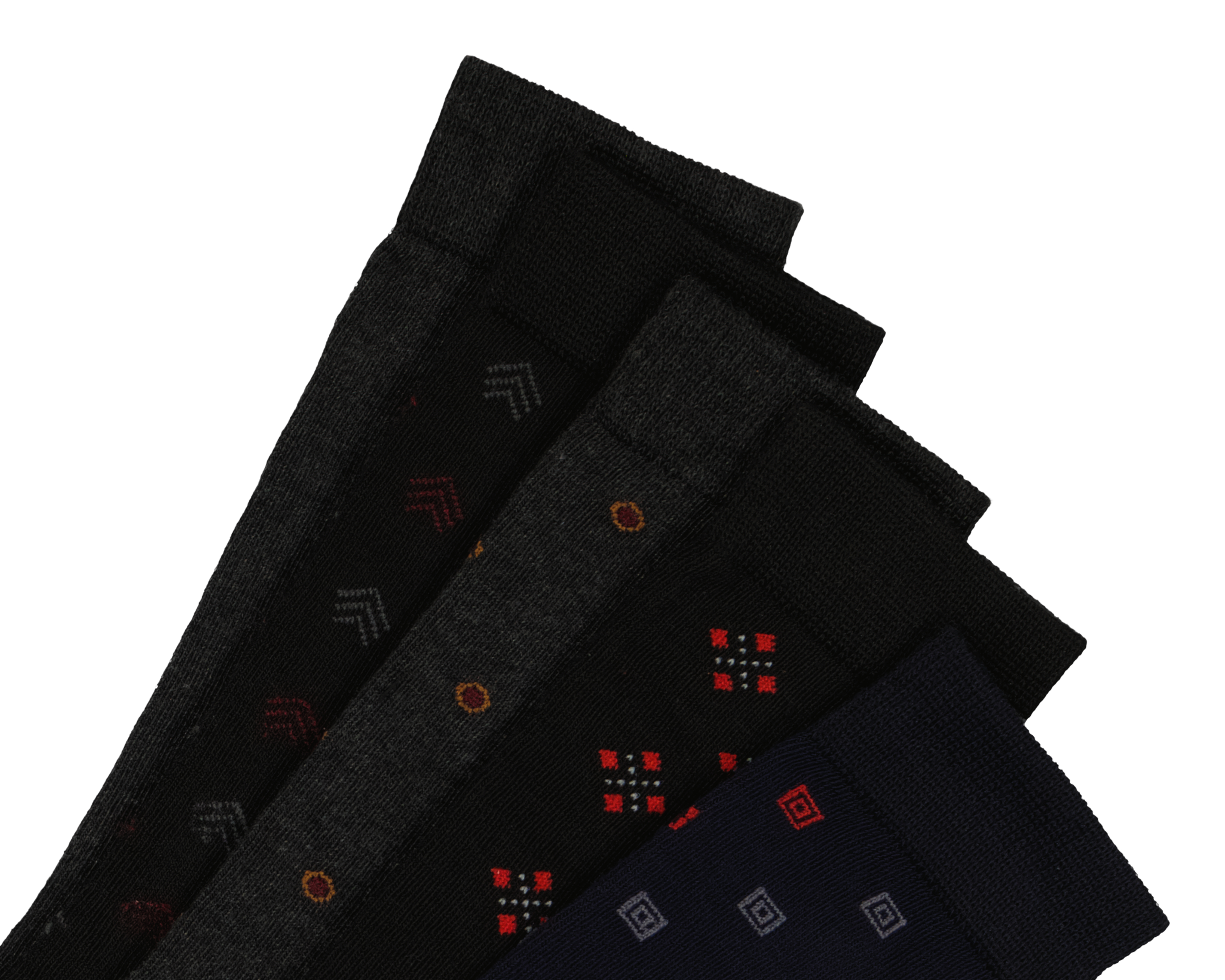 Foto 3 pulgar | Foto 2 | Calcetas de Vestir Wall Street para Hombre 5 Pares