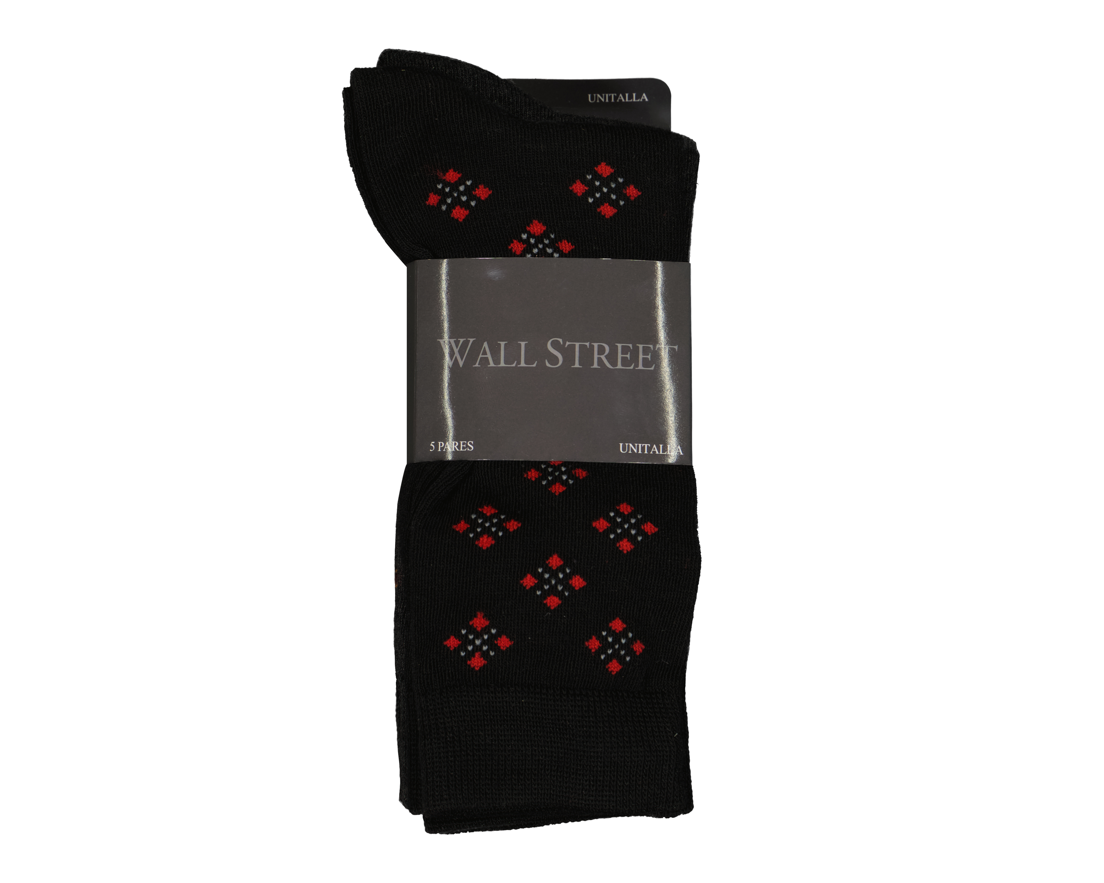 Foto 3 | Foto 3 | Calcetas de Vestir Wall Street para Hombre 5 Pares