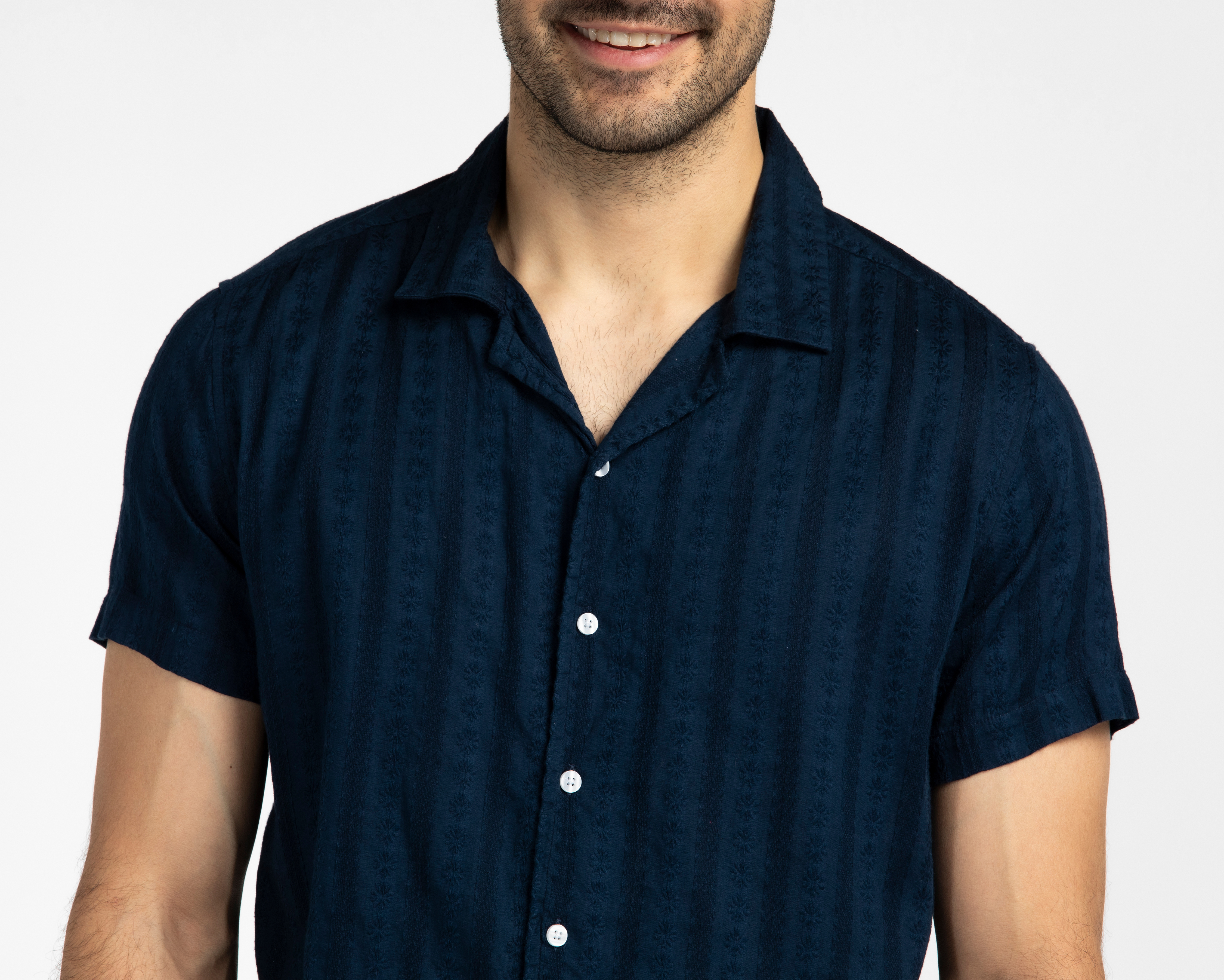 Foto 4 pulgar | Foto 3 | Camisa Casual de Algodón Porto Sur Regular Fit Lisa para Hombre
