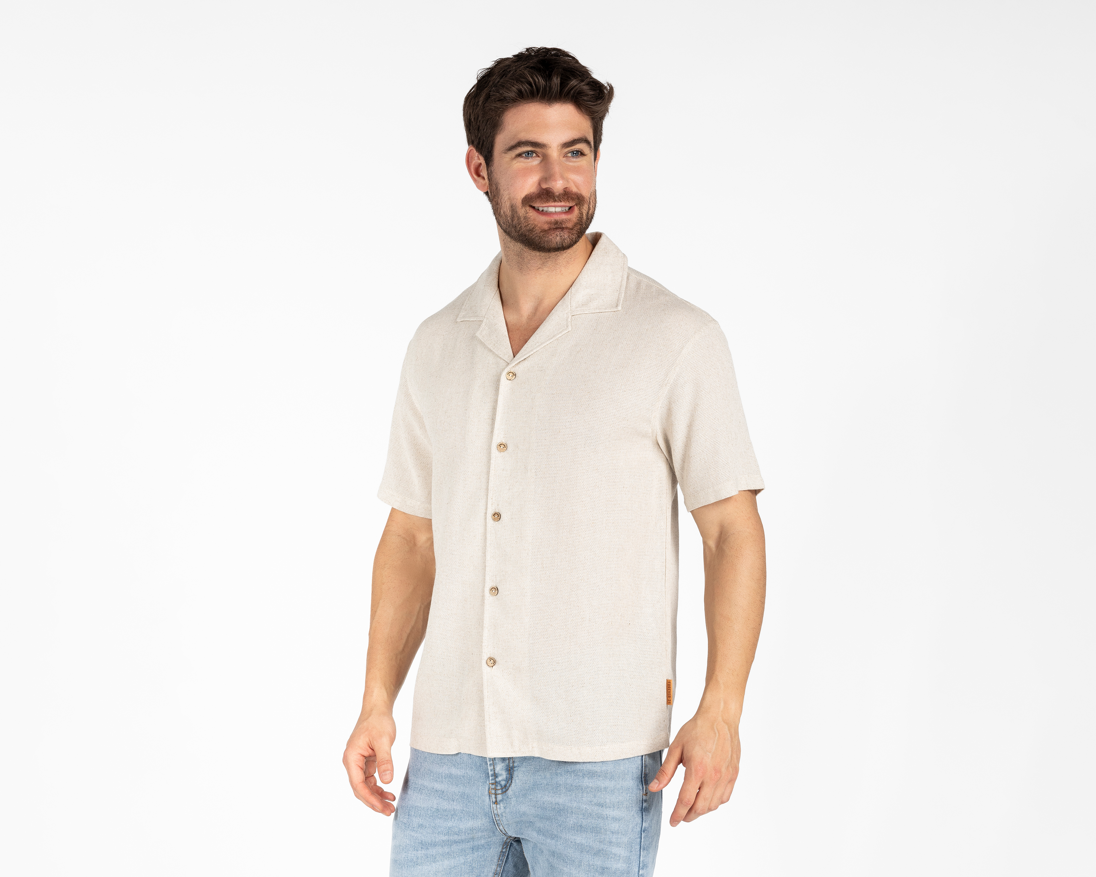 Foto 1 | Foto 1 | Camisa Casual Forever 21 Regular Lisa para Hombre
