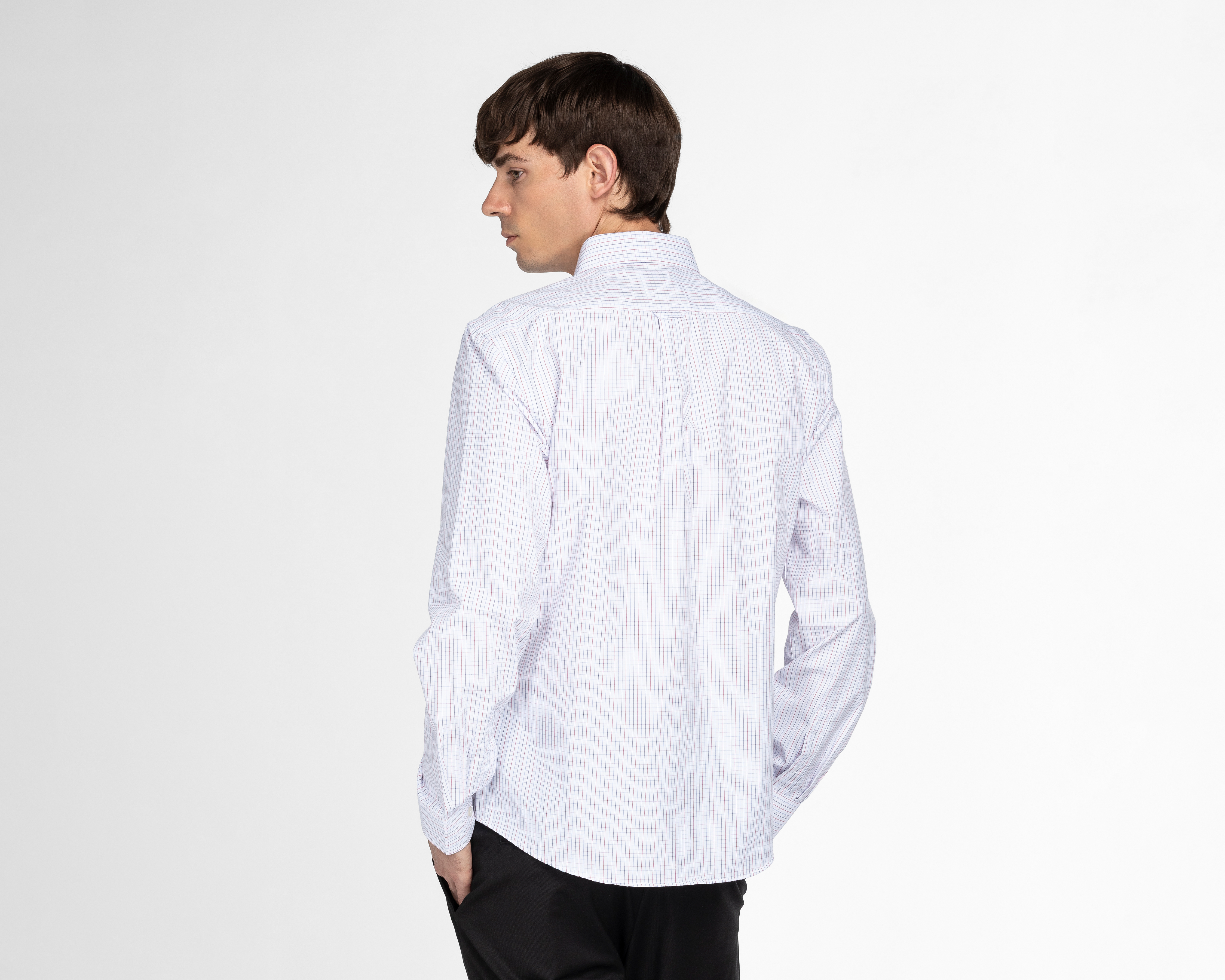 Foto 3 pulgar | Foto 2 | Camisa Casual Chaps Regular Fit a Cuadros para Hombre