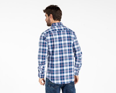 Foto 3 | Foto 3 | Camisa Casual Refill Regular Fit a Cuadros para Hombre