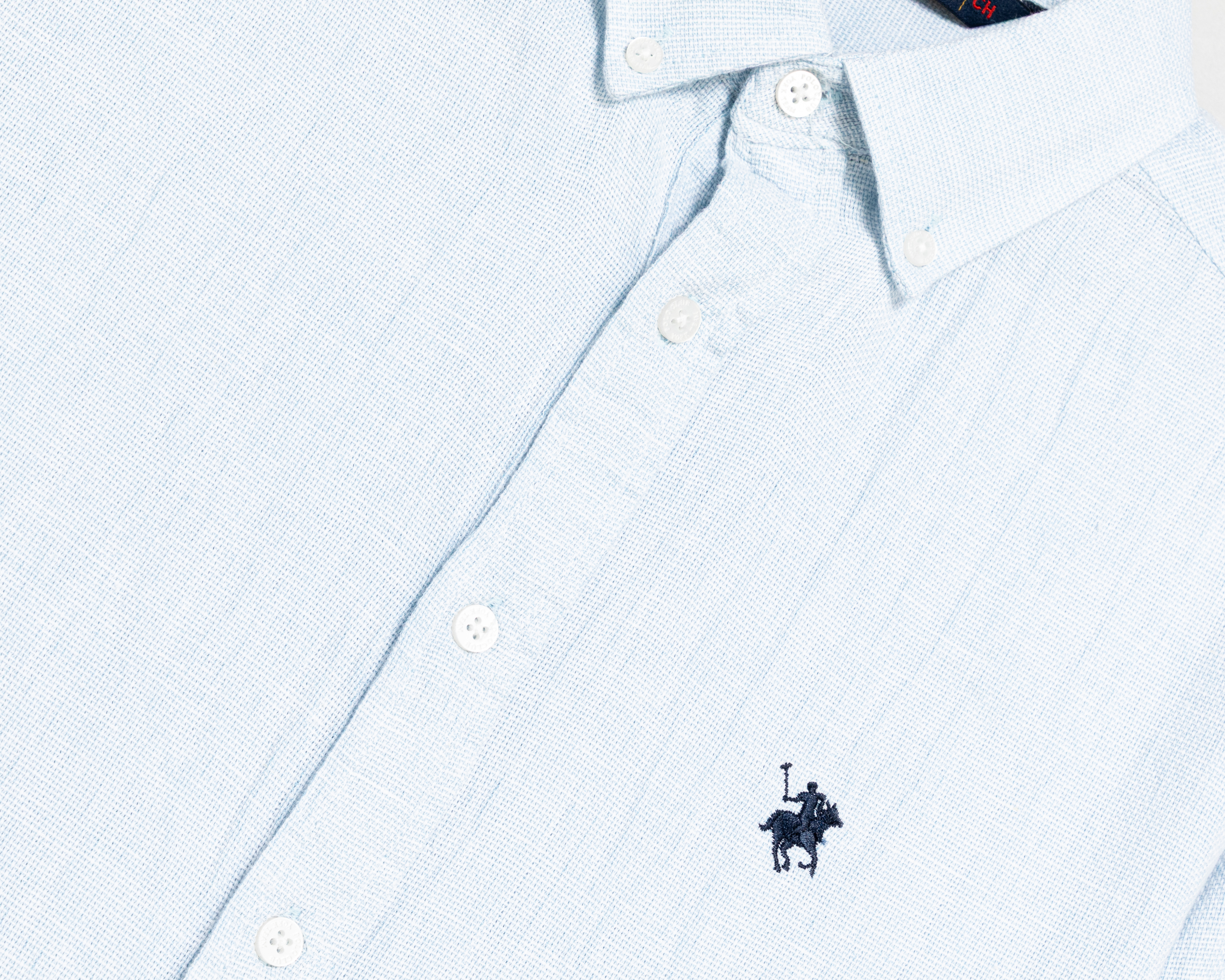 Foto 4 pulgar | Foto 3 | Camisa Casual de Algodón York Team Polo Club Regular Lisa para Hombre