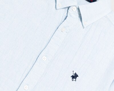 Foto 3 | Foto 3 | Camisa Casual de Algodón York Team Polo Club Regular Lisa para Hombre