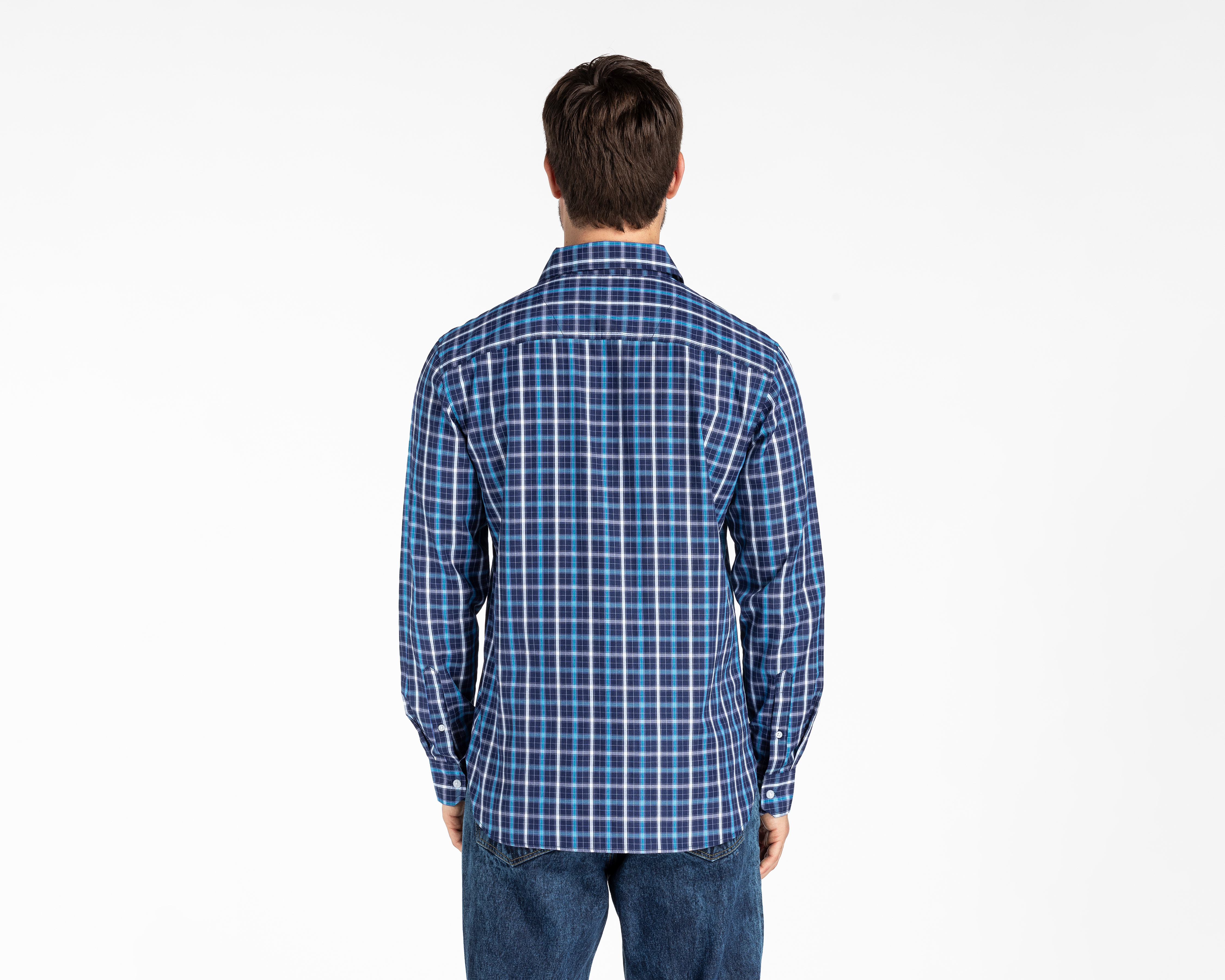Foto 3 | Foto 3 | Camisa Casual Refill Regular Fit a Cuadros para Hombre