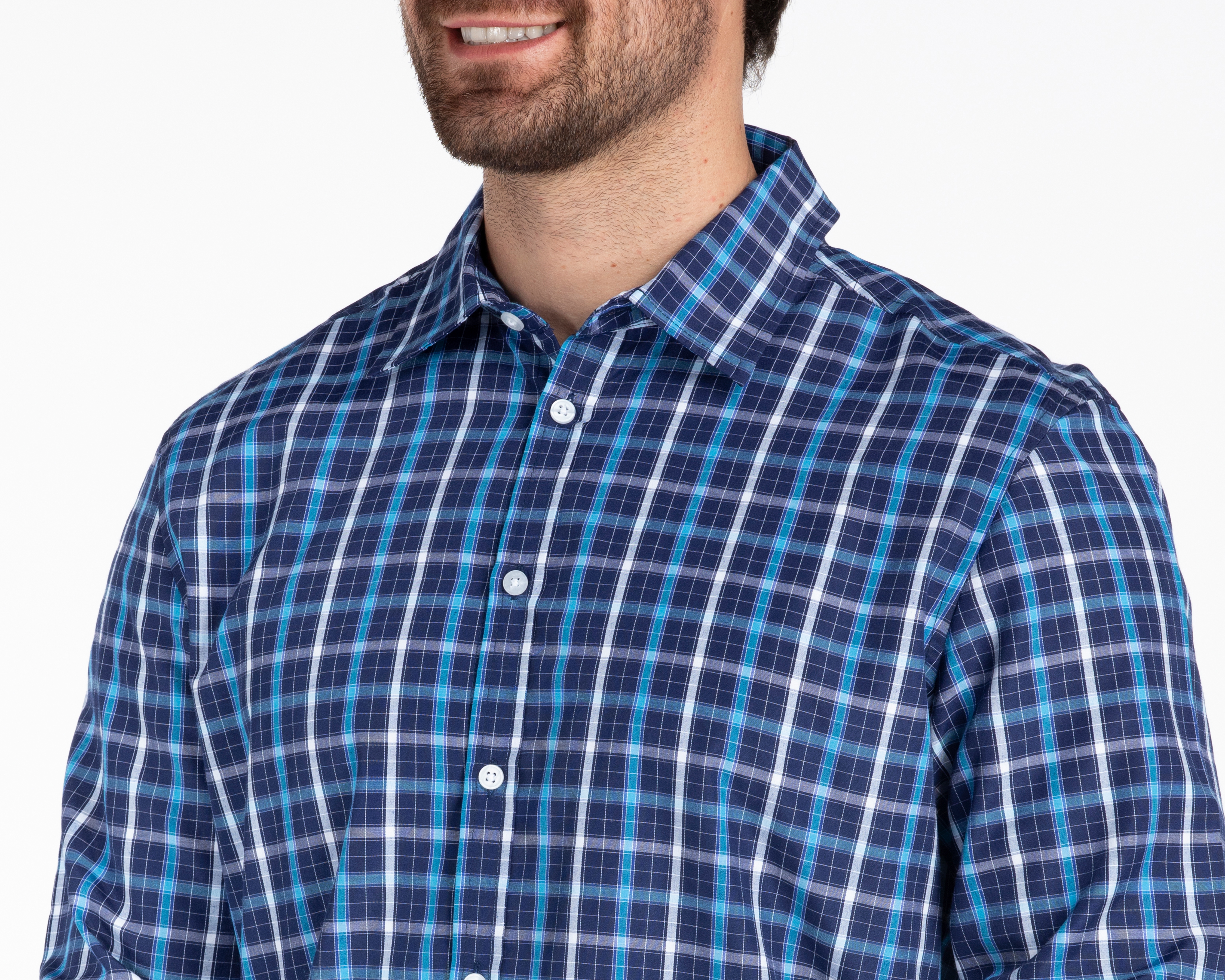 Foto 4 | Foto 4 | Camisa Casual Refill Regular Fit a Cuadros para Hombre