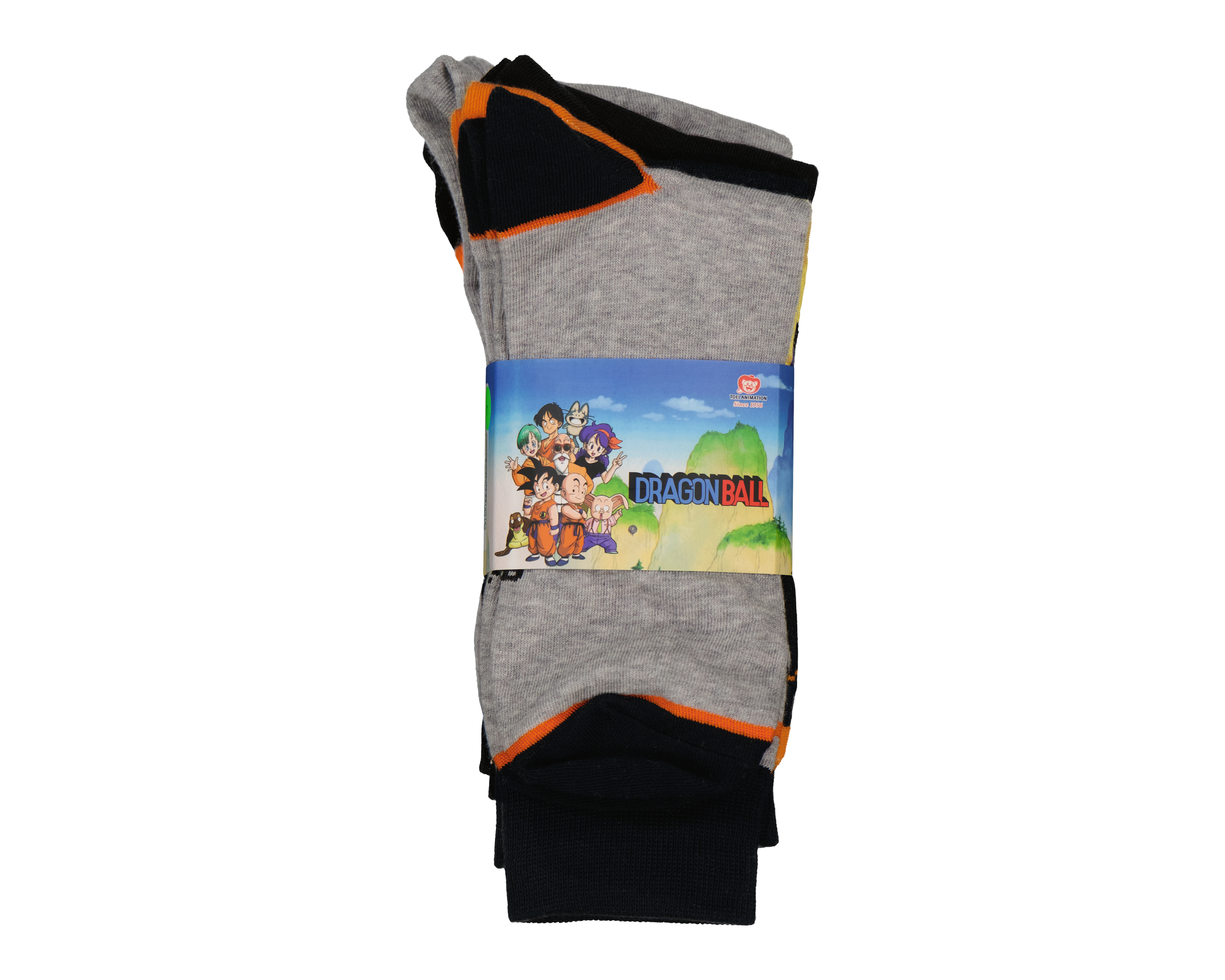 Foto 4 pulgar | Foto 3 | Calcetas Largas Dragon Ball para Hombre 5 Pares