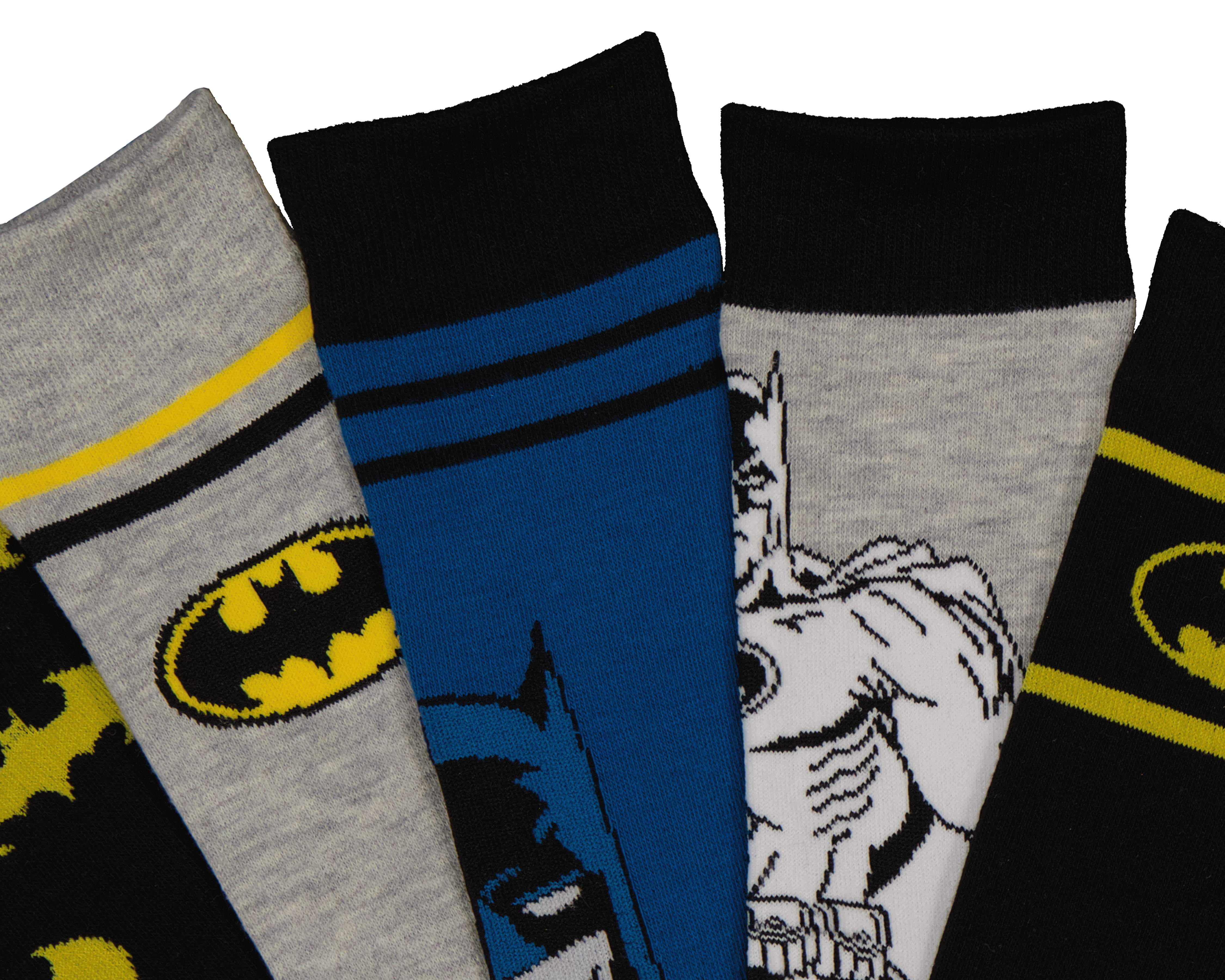 Foto 3 pulgar | Foto 2 | Calcetas Largas Batman para Hombre 5 Pares