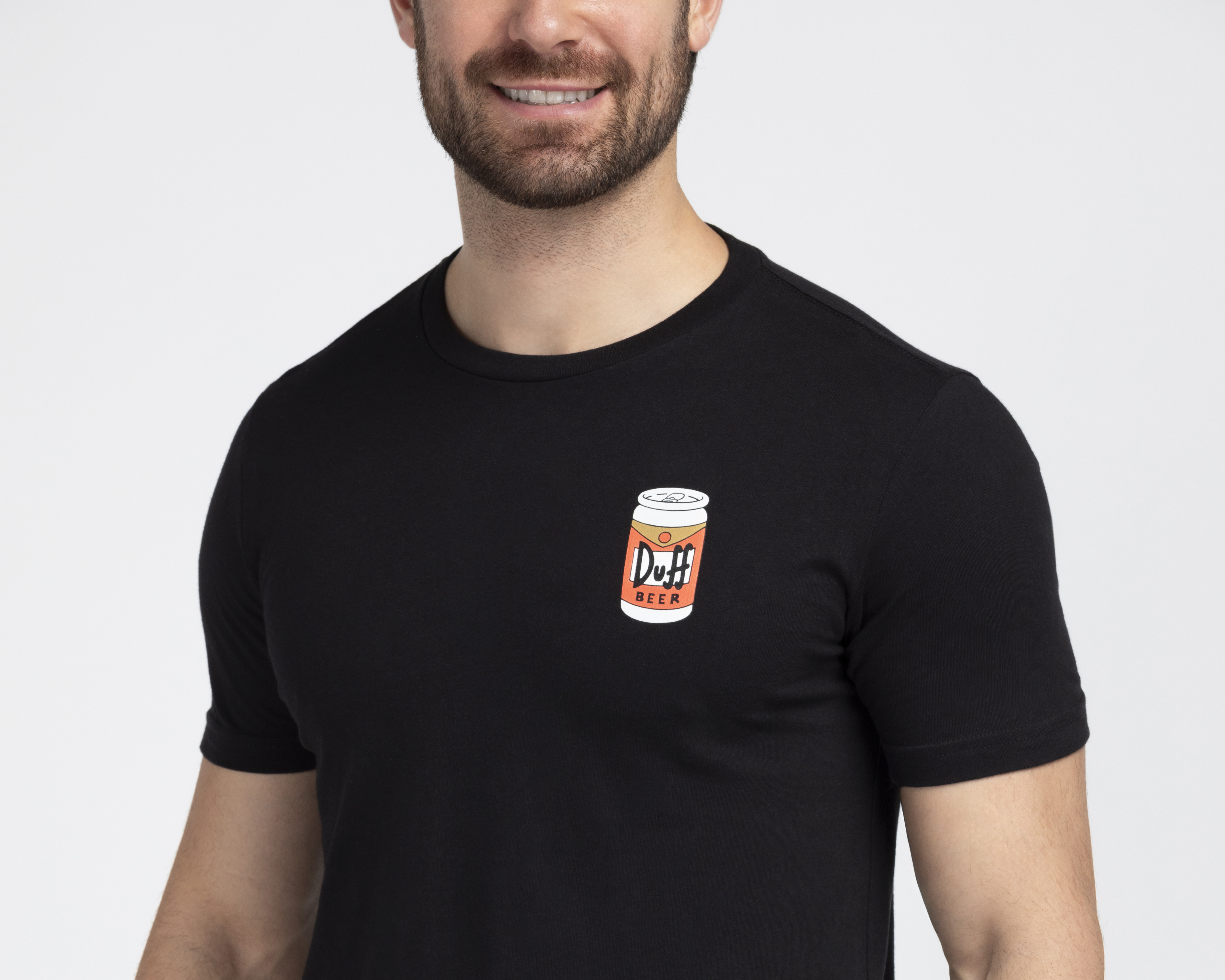 Foto 4 pulgar | Foto 3 | Playera de Cuello Redondo Negra Disney The Simpson para Hombre