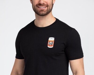 Foto 3 | Foto 3 | Playera de Cuello Redondo Negra Disney The Simpson para Hombre