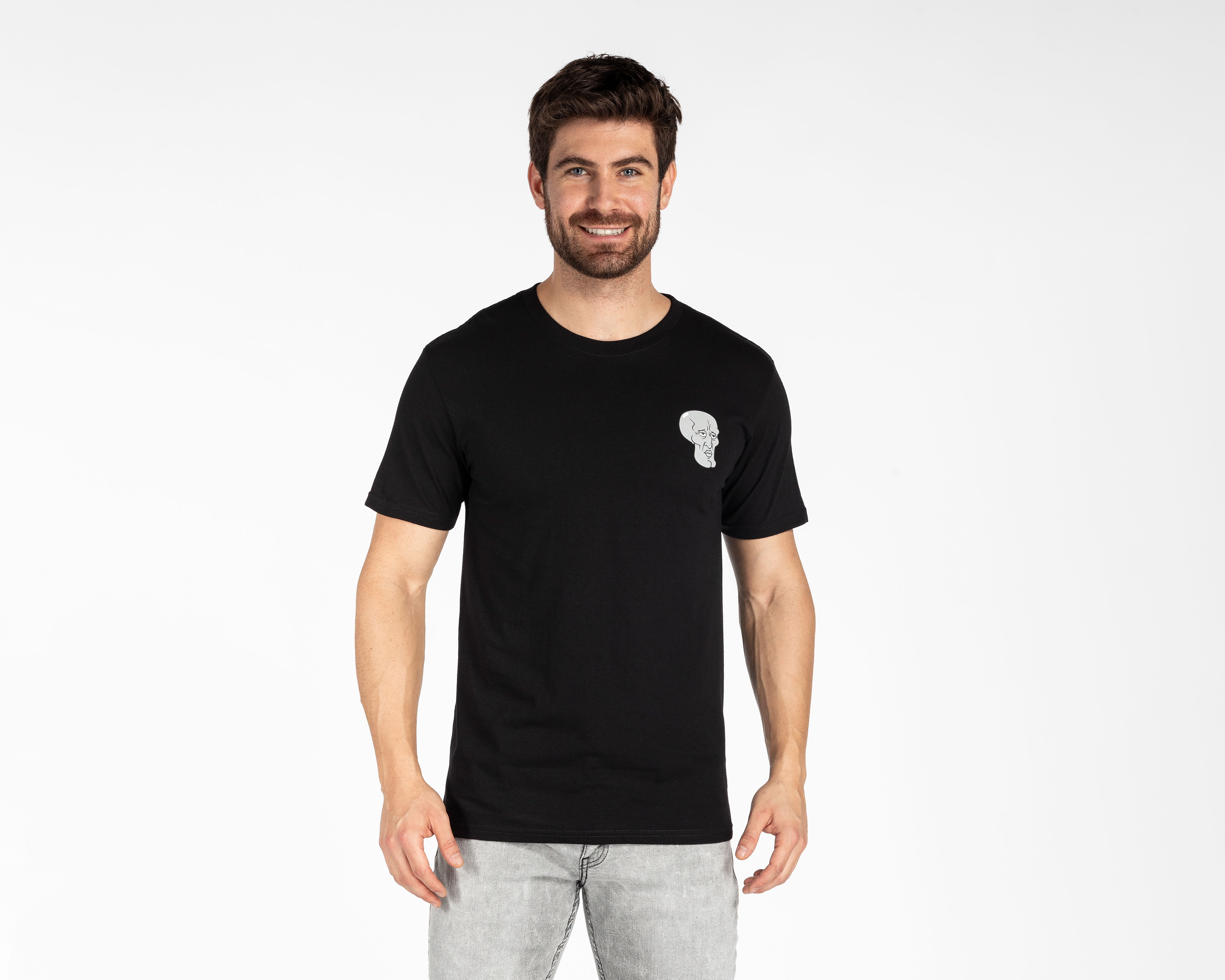 Playera Bob Esponja Cuello Redondo para Hombre