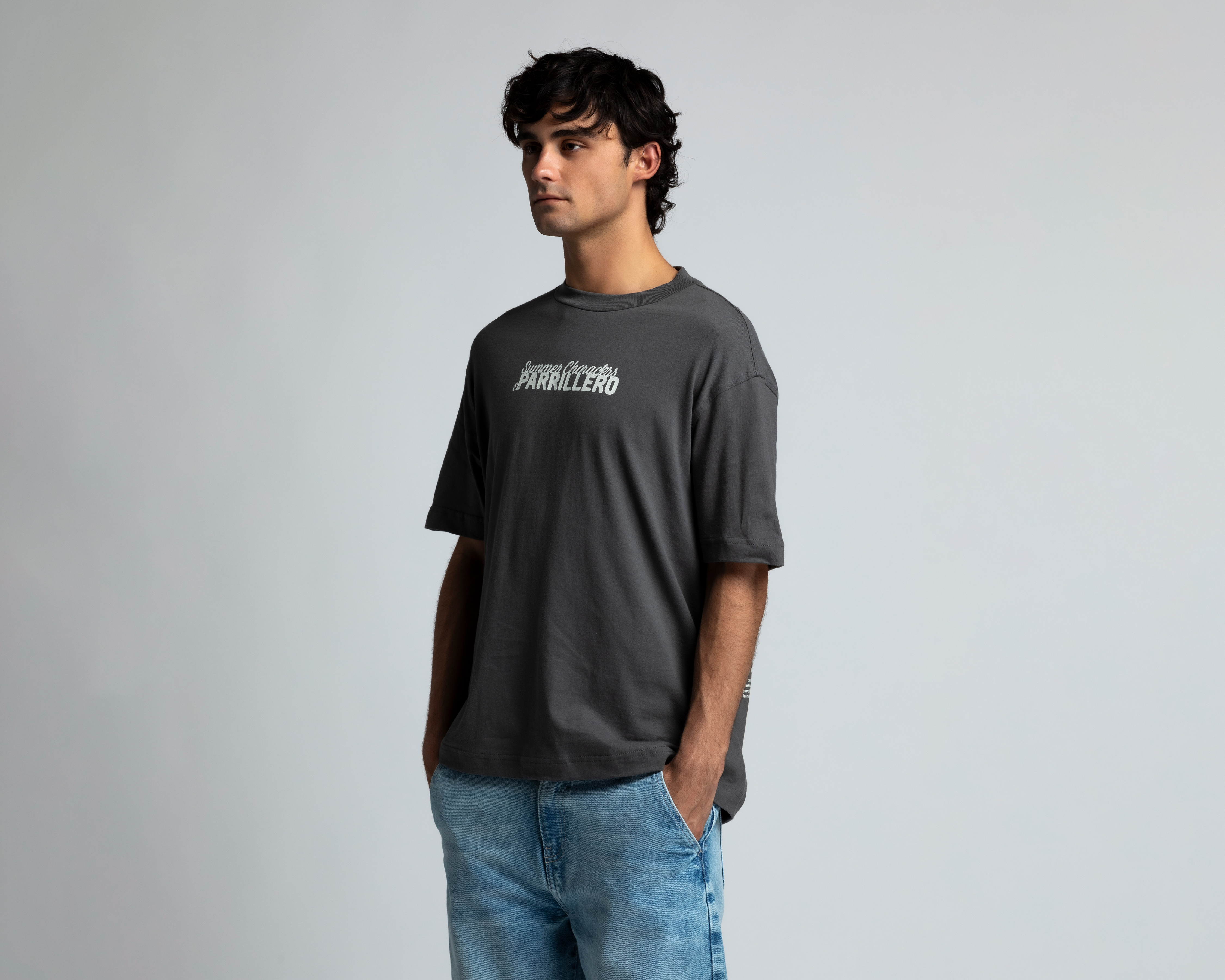 Playera de Cuello Redondo Refill para Hombre