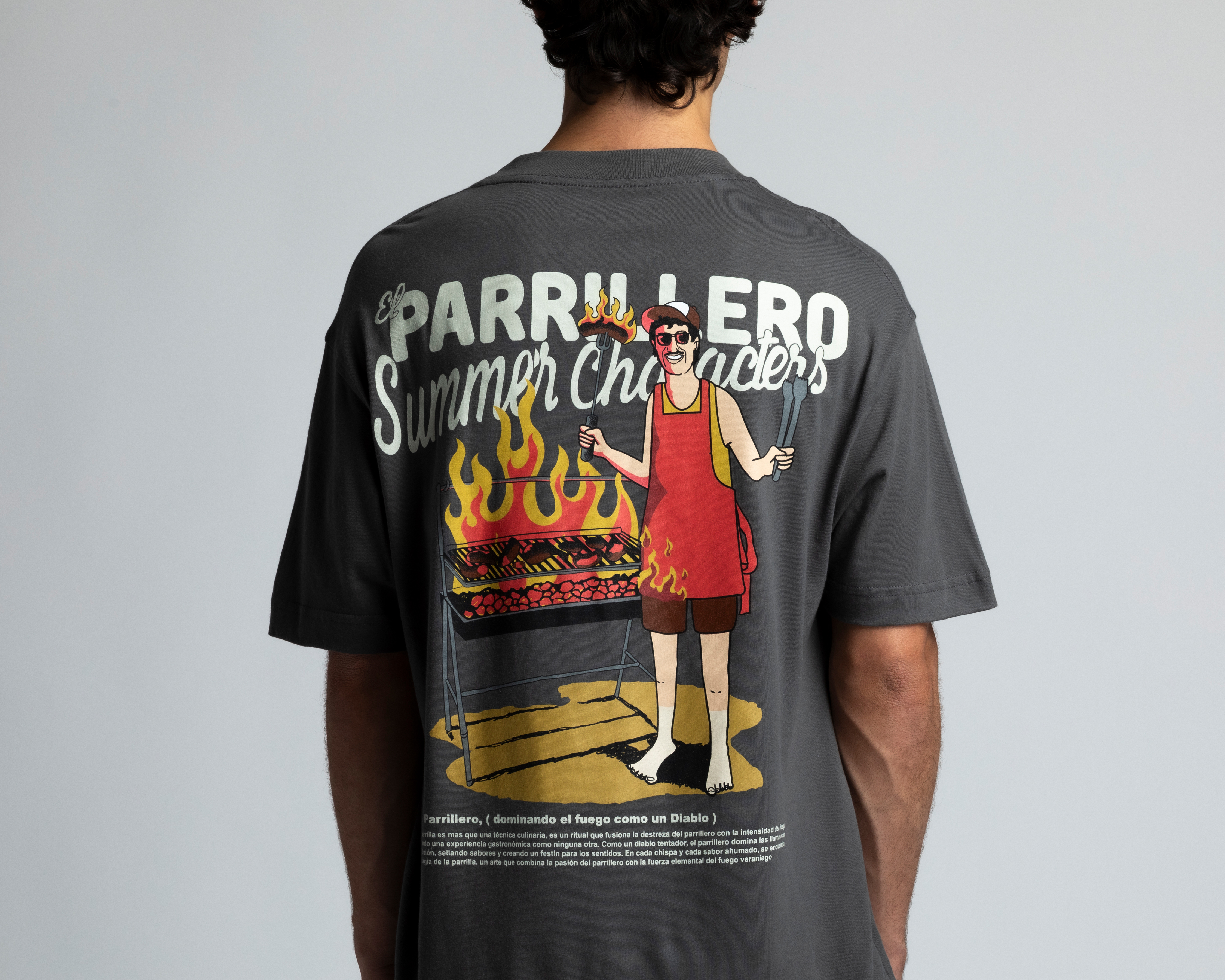 Foto 6 pulgar | Foto 5 | Playera de Cuello Redondo Refill para Hombre