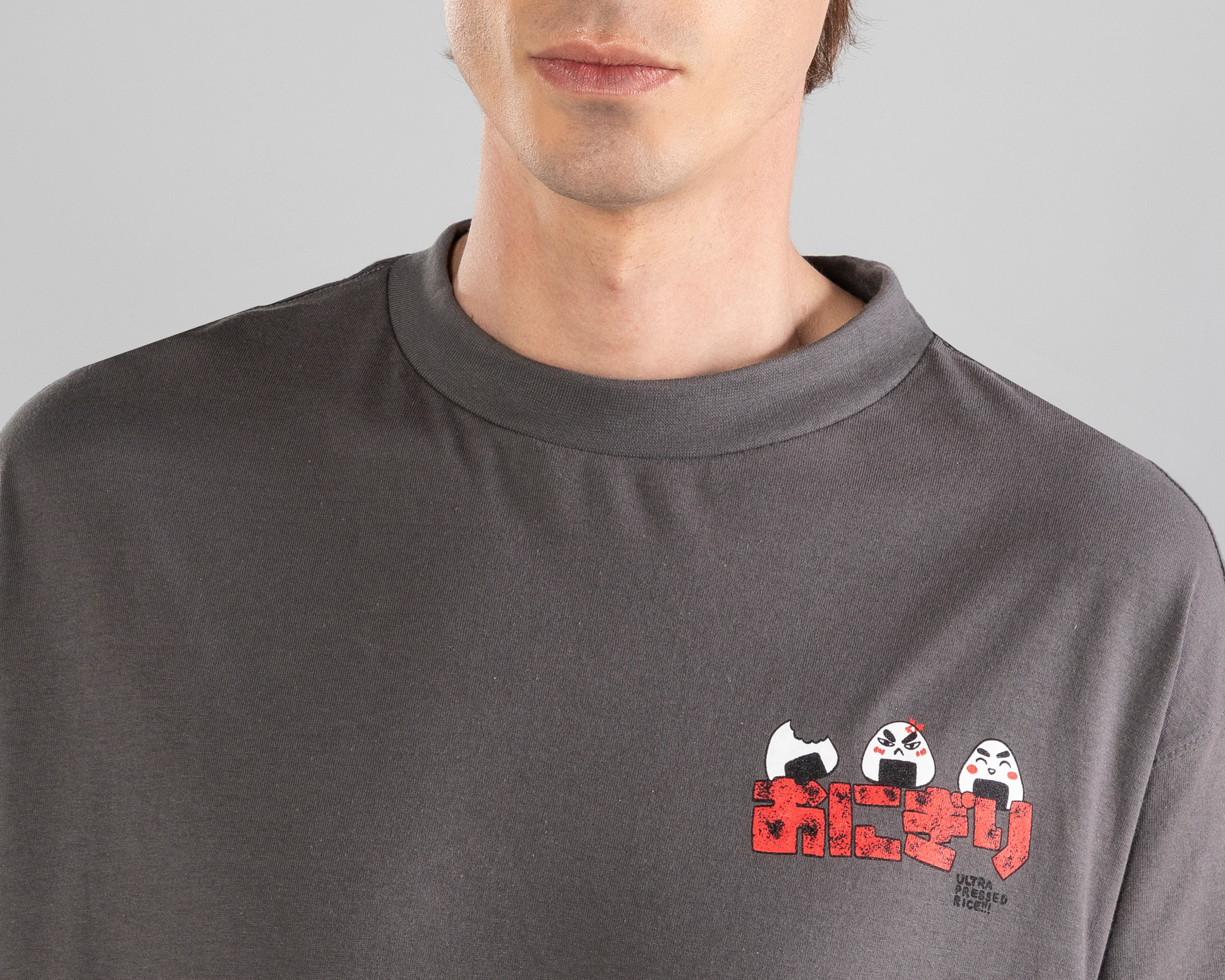 Foto 5 pulgar | Foto 4 | Playera de Cuello Redondo Strona Negra para Hombre