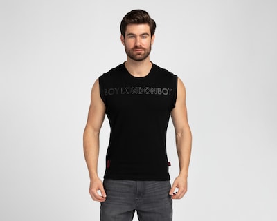 Foto 1 | Foto 1 | Playera de Cuello Redondo Negra Boy London para Hombre