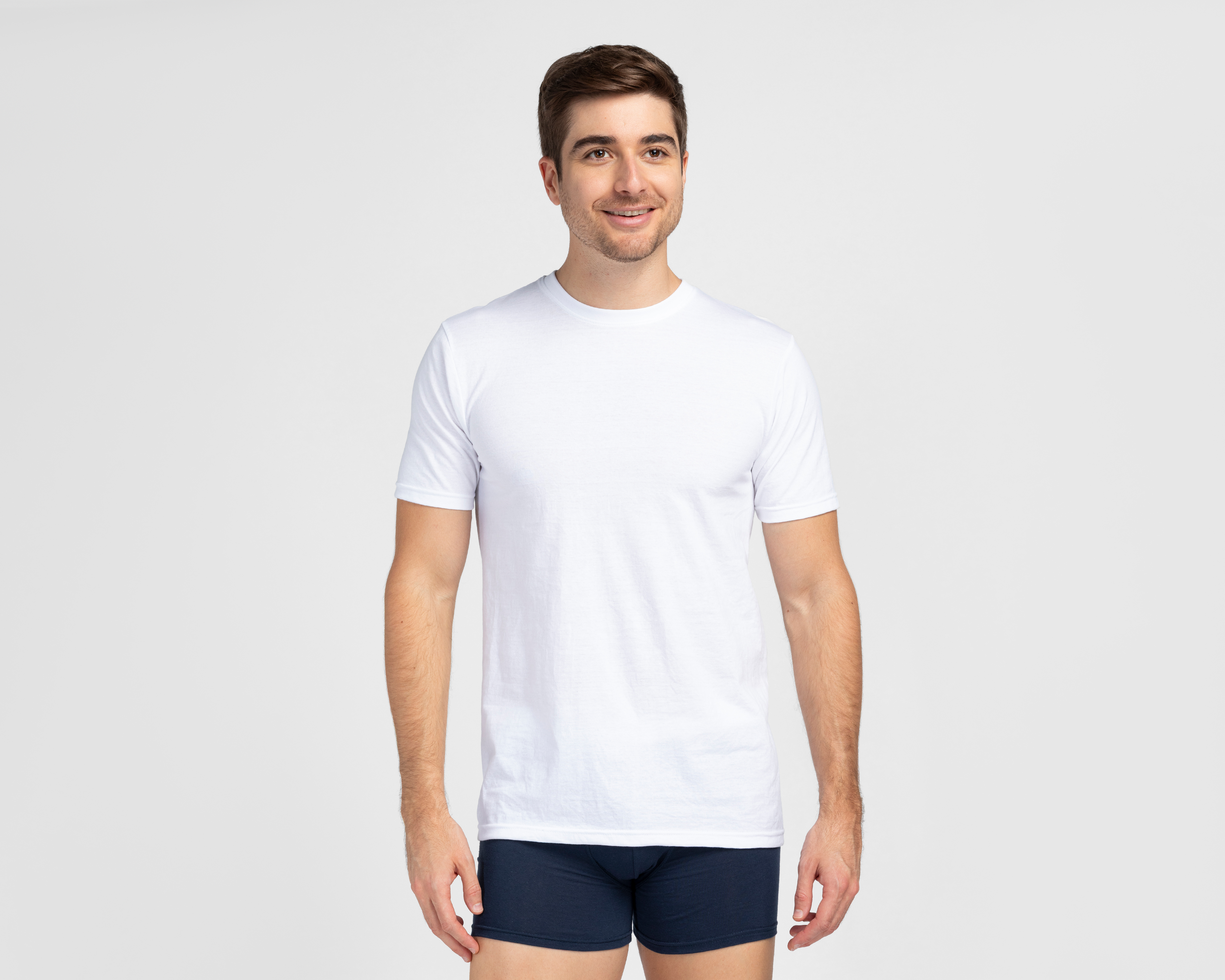 Foto 3 pulgar | Foto 2 | Playera Interior Cuello Redondo York Team Polo Club para Hombre 3 Piezas