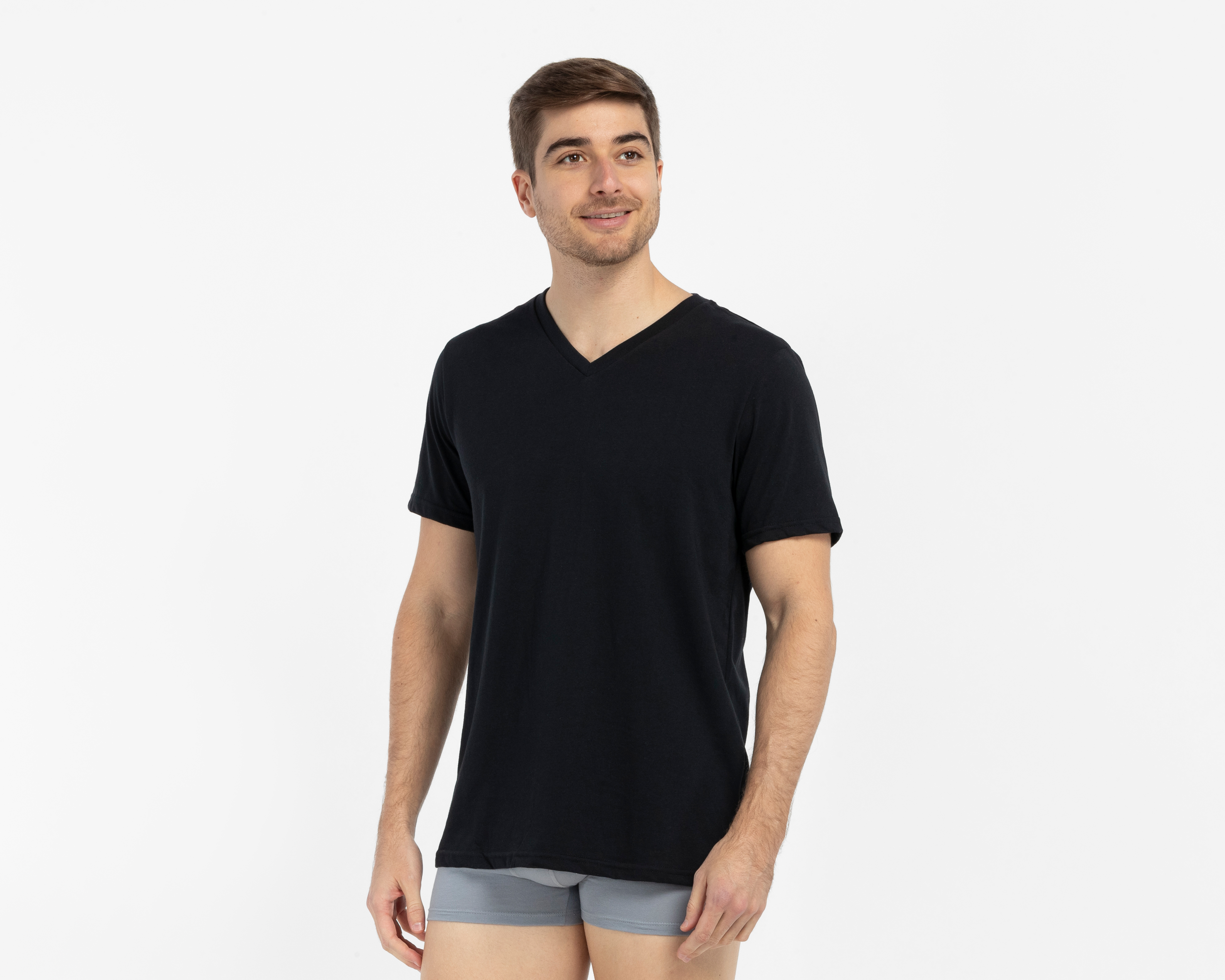 Foto 2 | Foto 2 | Camiseta Interior Cuello V Lucky Star 3 Piezas