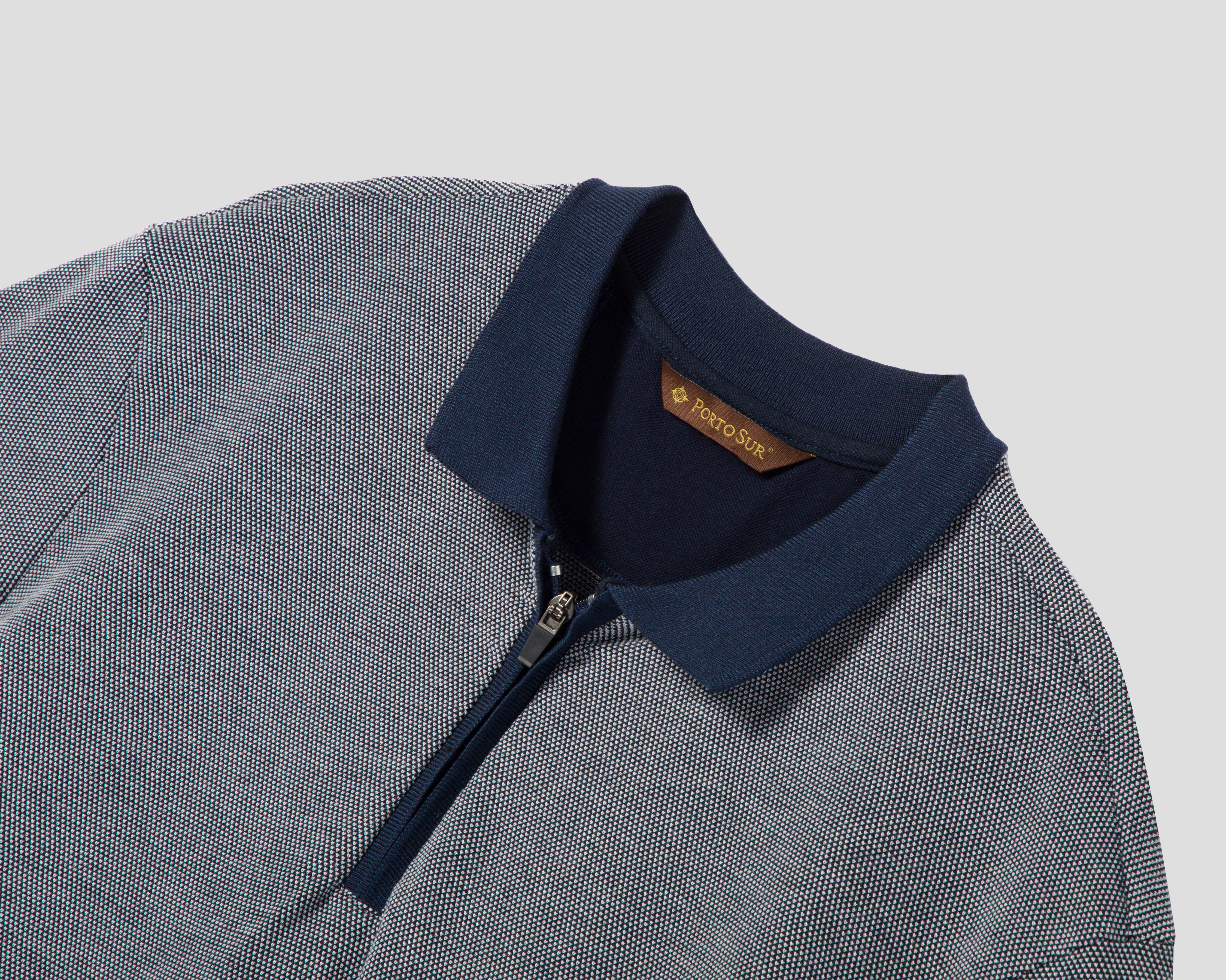 Foto 4 pulgar | Foto 3 | Playera Polo Porto Sur Azul para Hombre