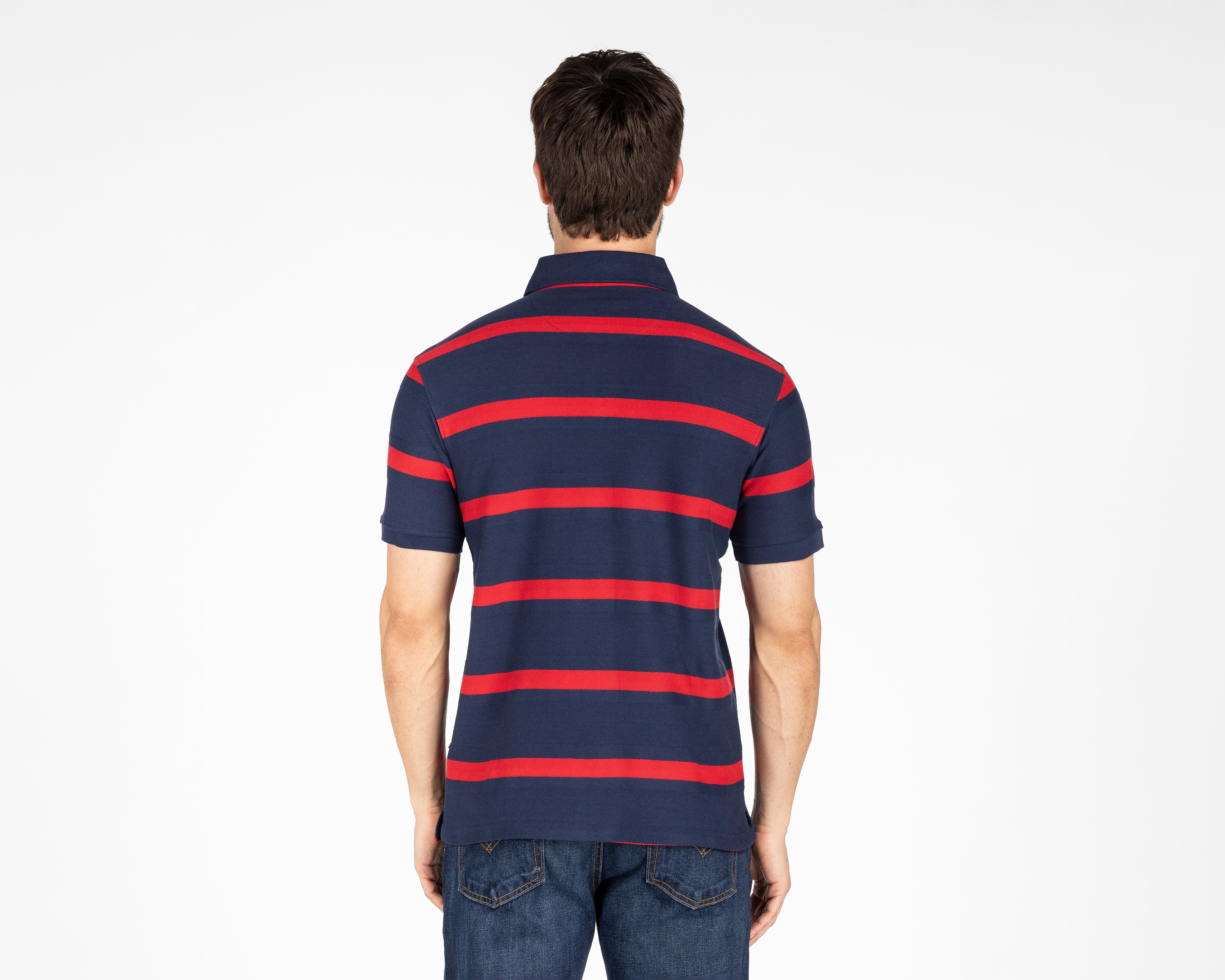 Foto 3 pulgar | Foto 2 | Playera Polo York Team Polo Club Azul para Hombre