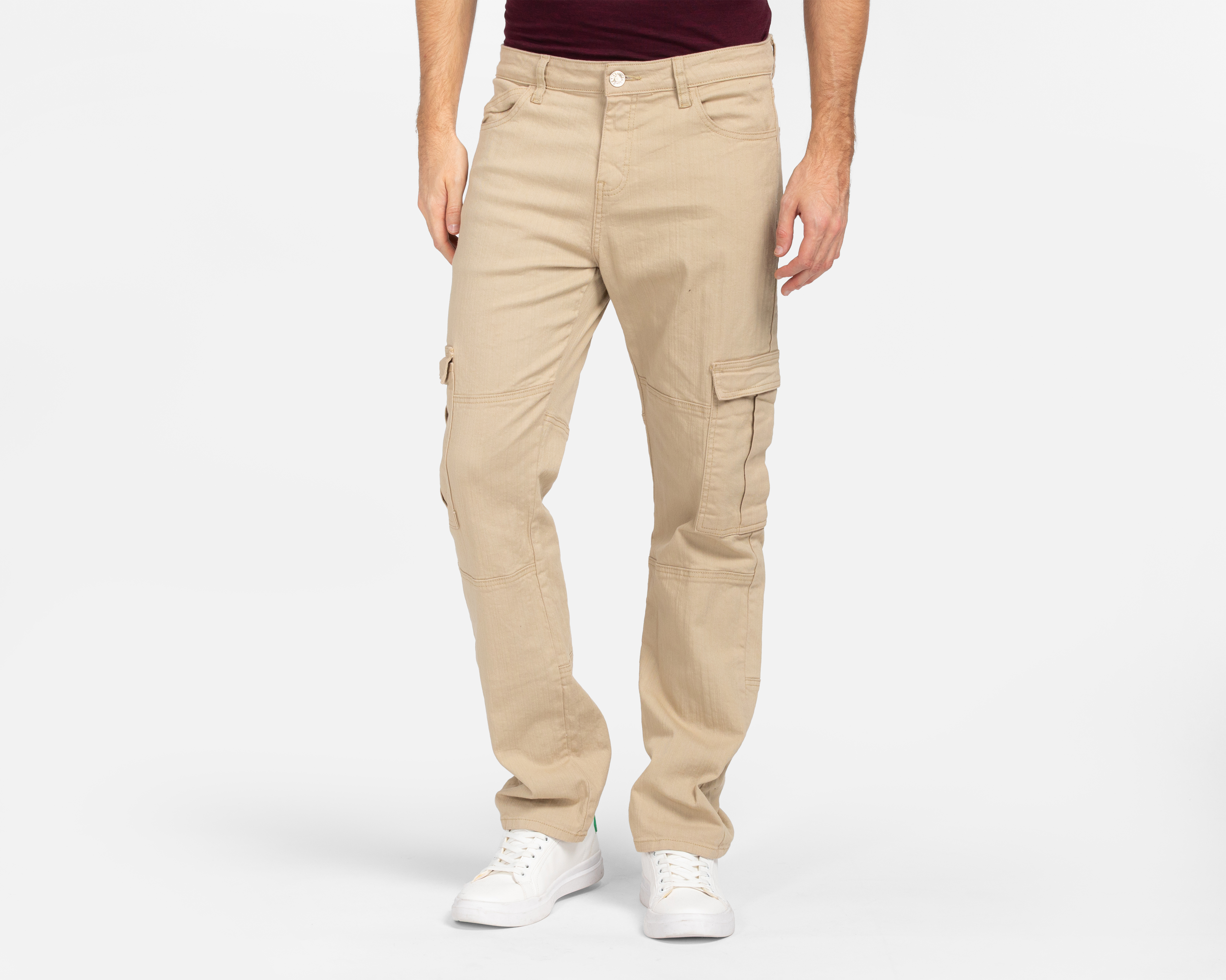 Foto 2 pulgar | Foto 1 | Pantalón de Gabardina Refill Cargo para Hombre