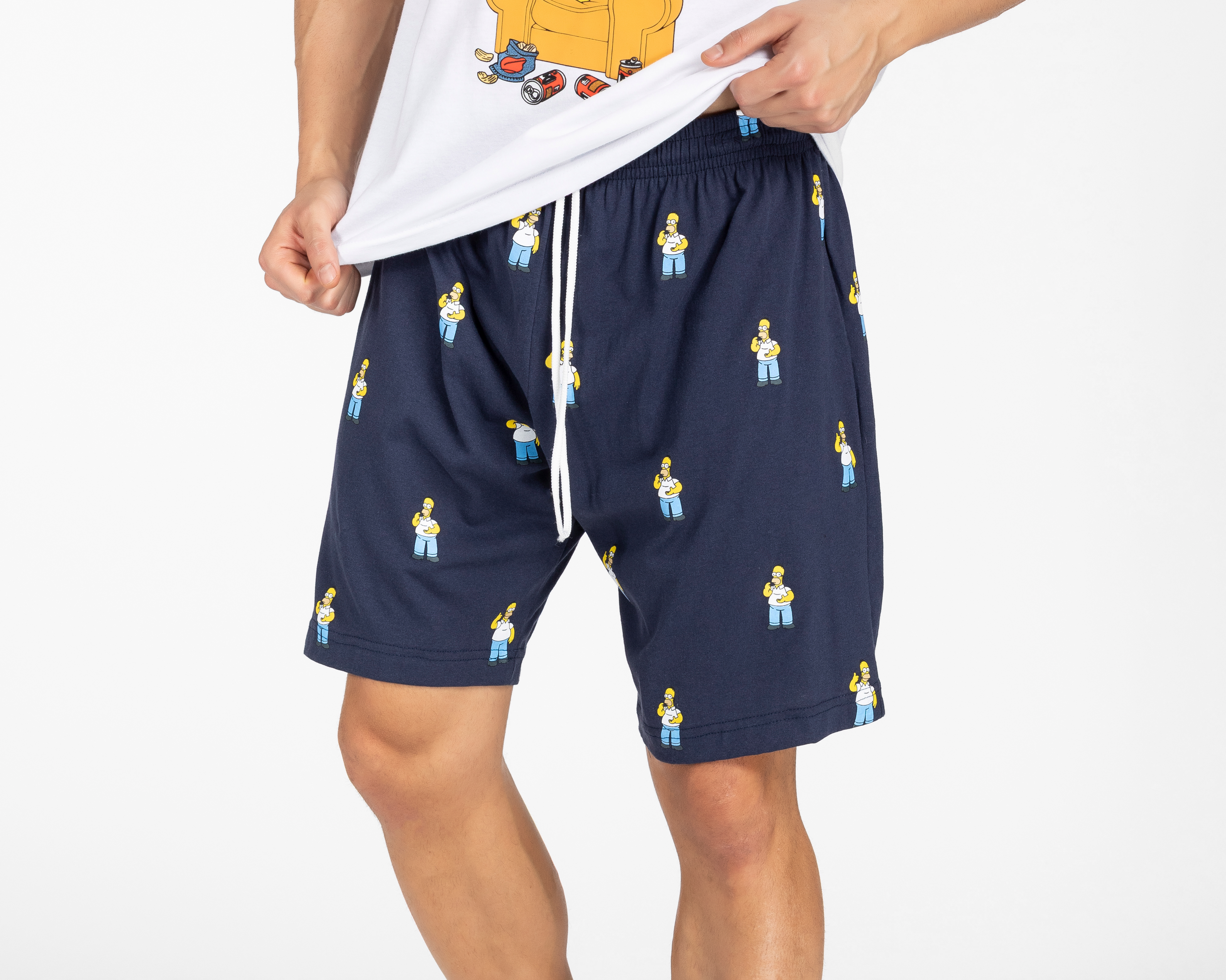 Foto 5 pulgar | Foto 4 | Pijama de Algodón The Simpsons para Hombre 2 Piezas
