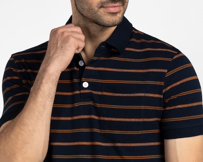 Foto 3 | Foto 3 | Playera Polo Porto Sur Azul para Hombre