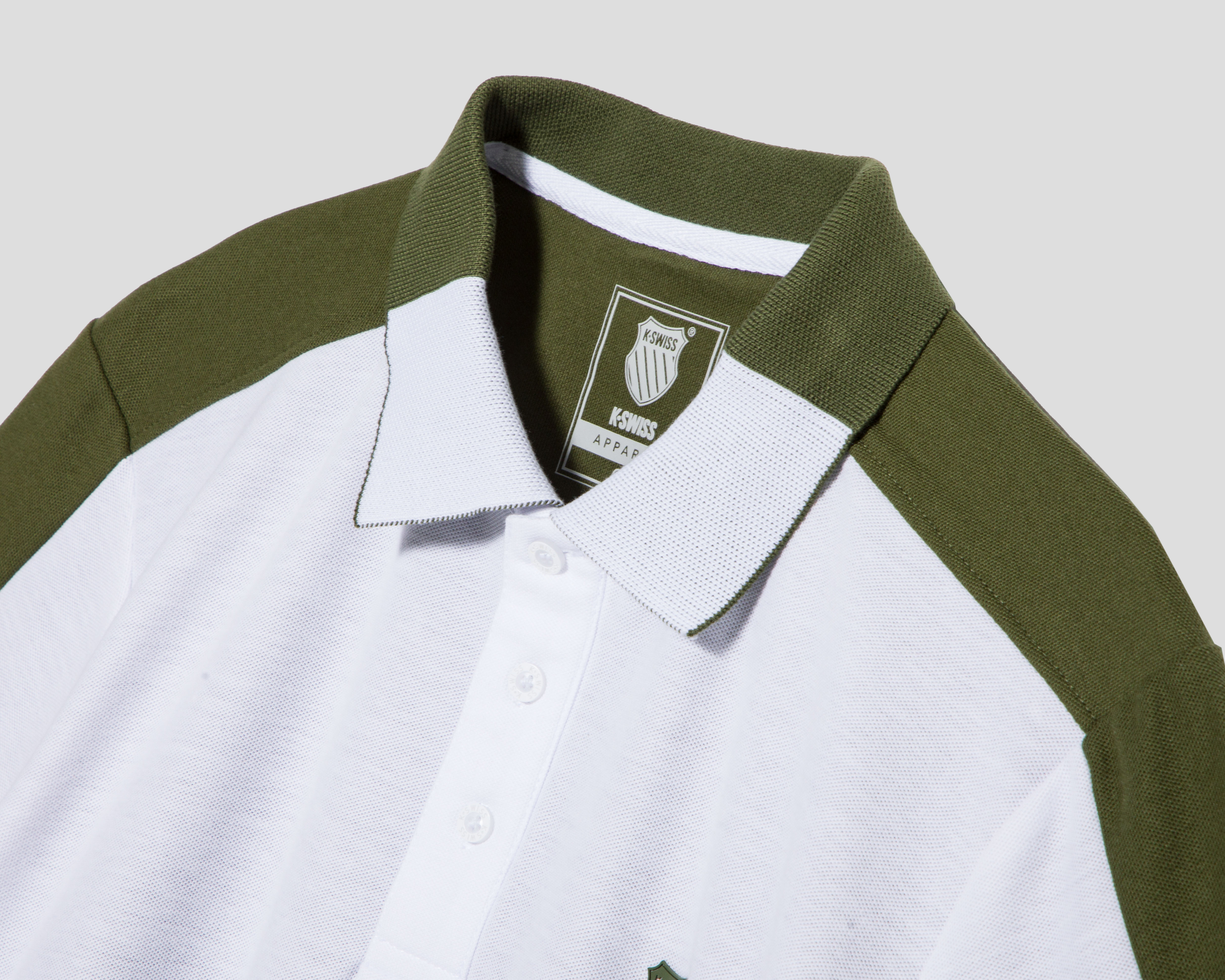 Foto 4 pulgar | Foto 3 | Playera Polo Kswiss Blanca para Hombre
