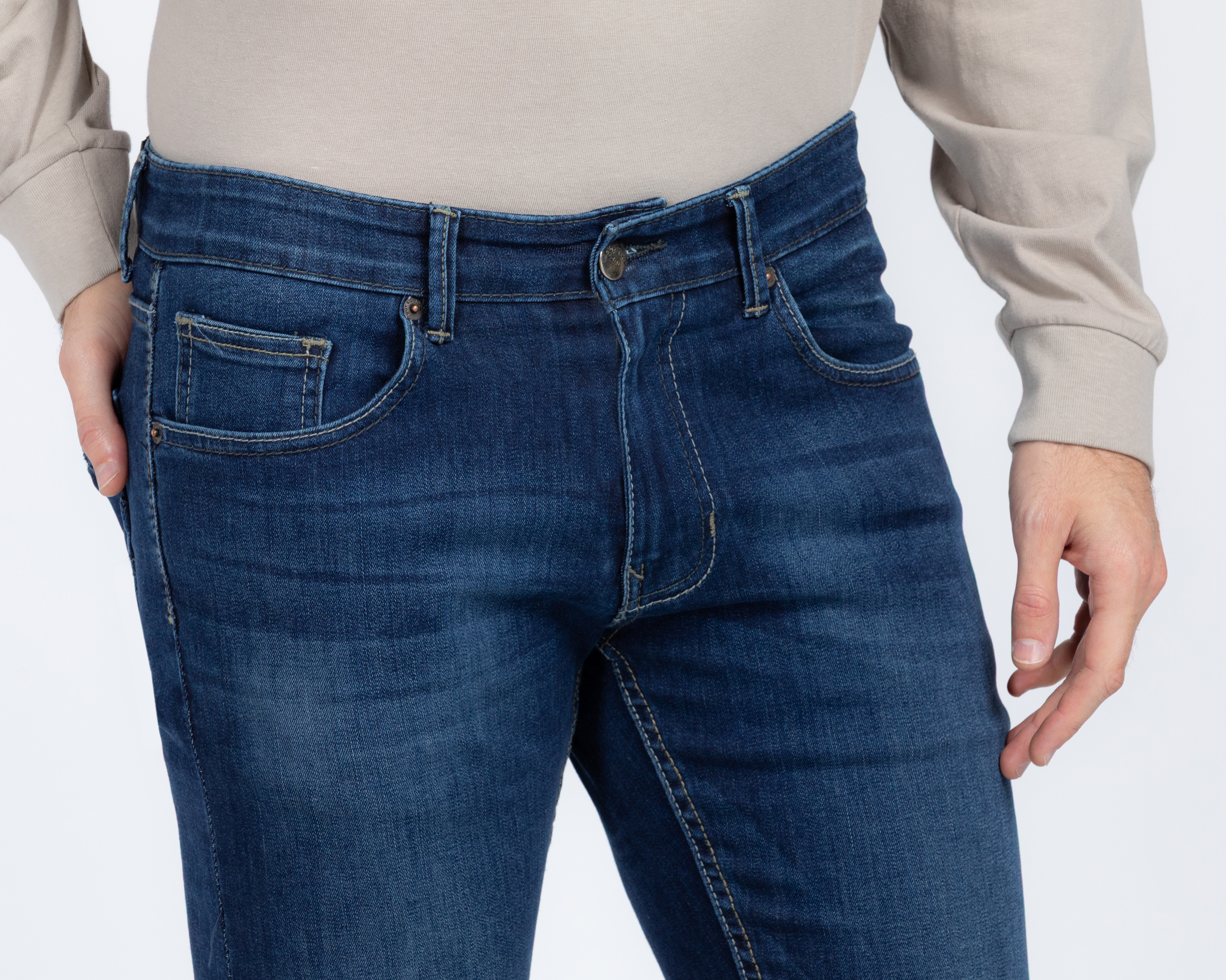 Foto 3 | Foto 3 | Jeans Skinny Boy London para Hombre