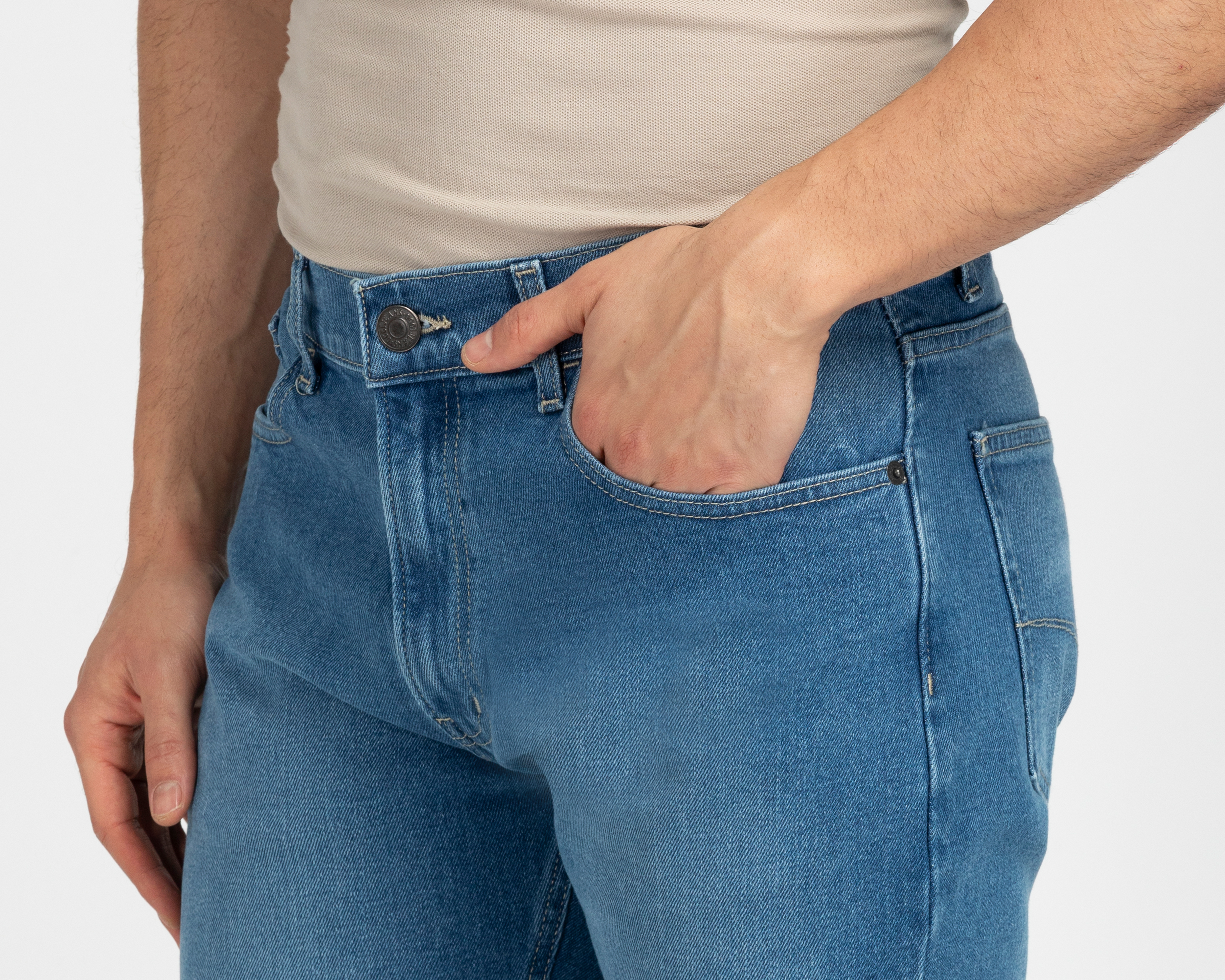 Foto 4 pulgar | Foto 3 | Jeans Regular Oggi Ragnar Vintage para Hombre