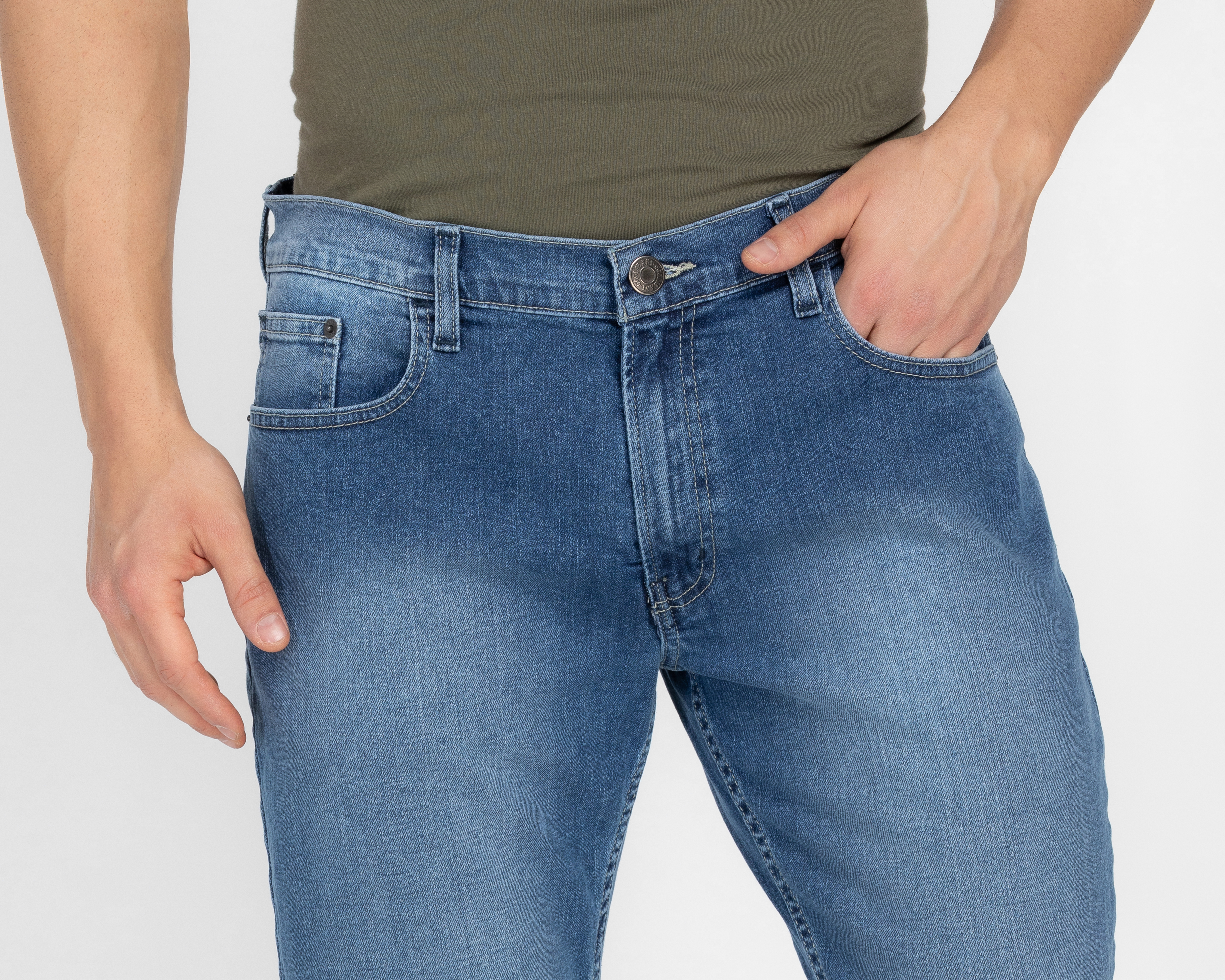 Foto 3 | Foto 3 | Jeans Recto Oggi Vaxter Vintage para Hombre