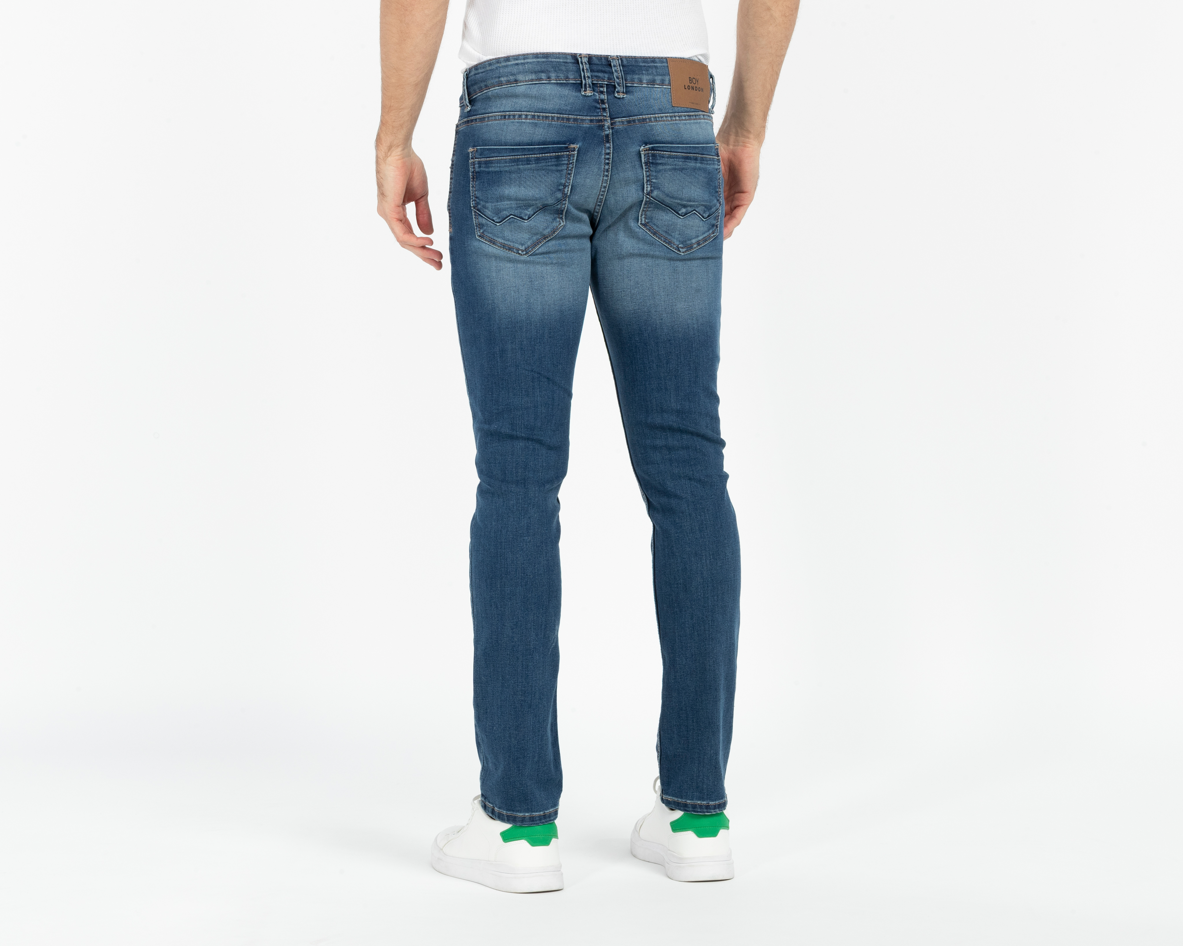 Foto 3 pulgar | Foto 2 | Jeans Skinny Boy London para Hombre