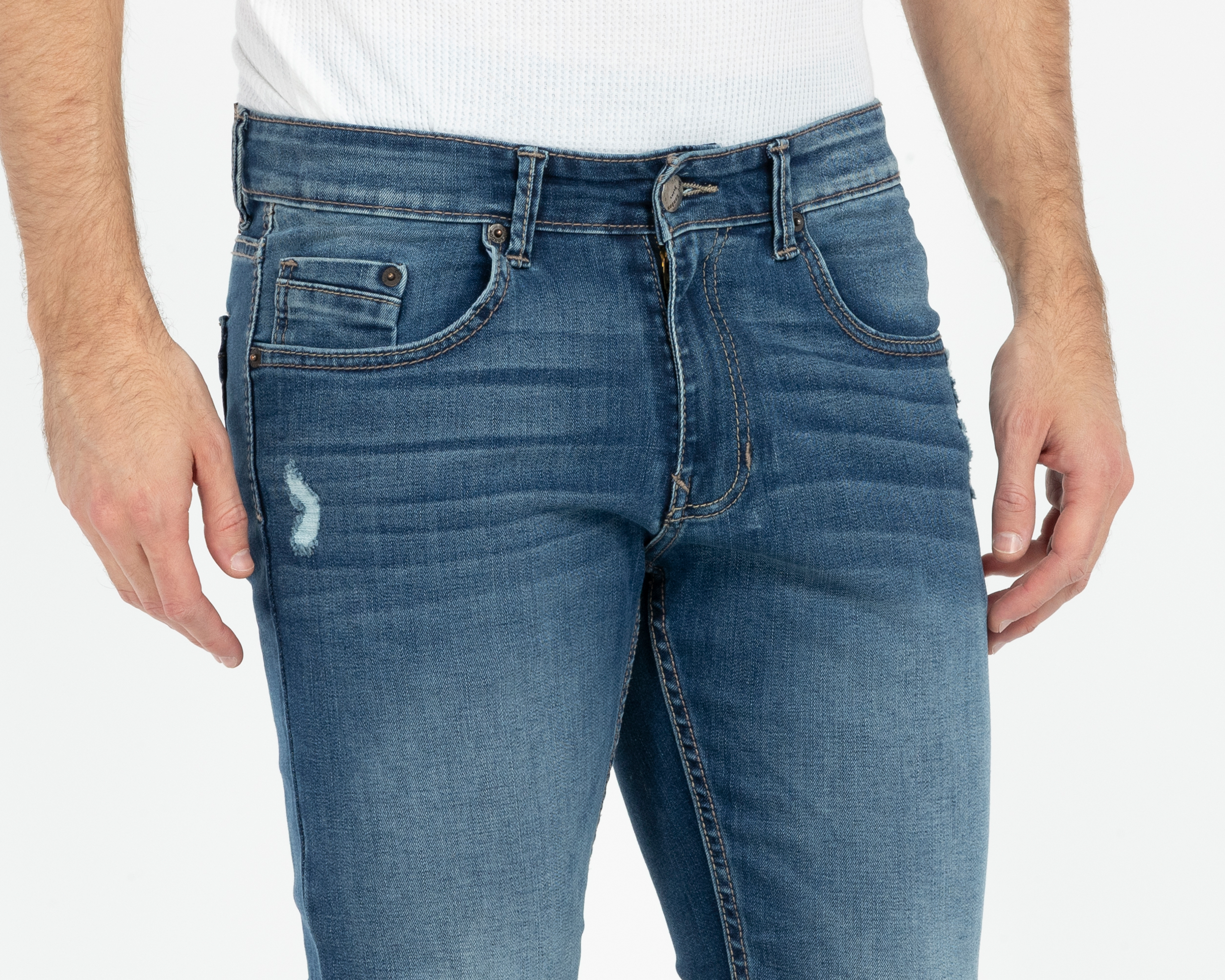 Foto 4 pulgar | Foto 3 | Jeans Skinny Boy London para Hombre