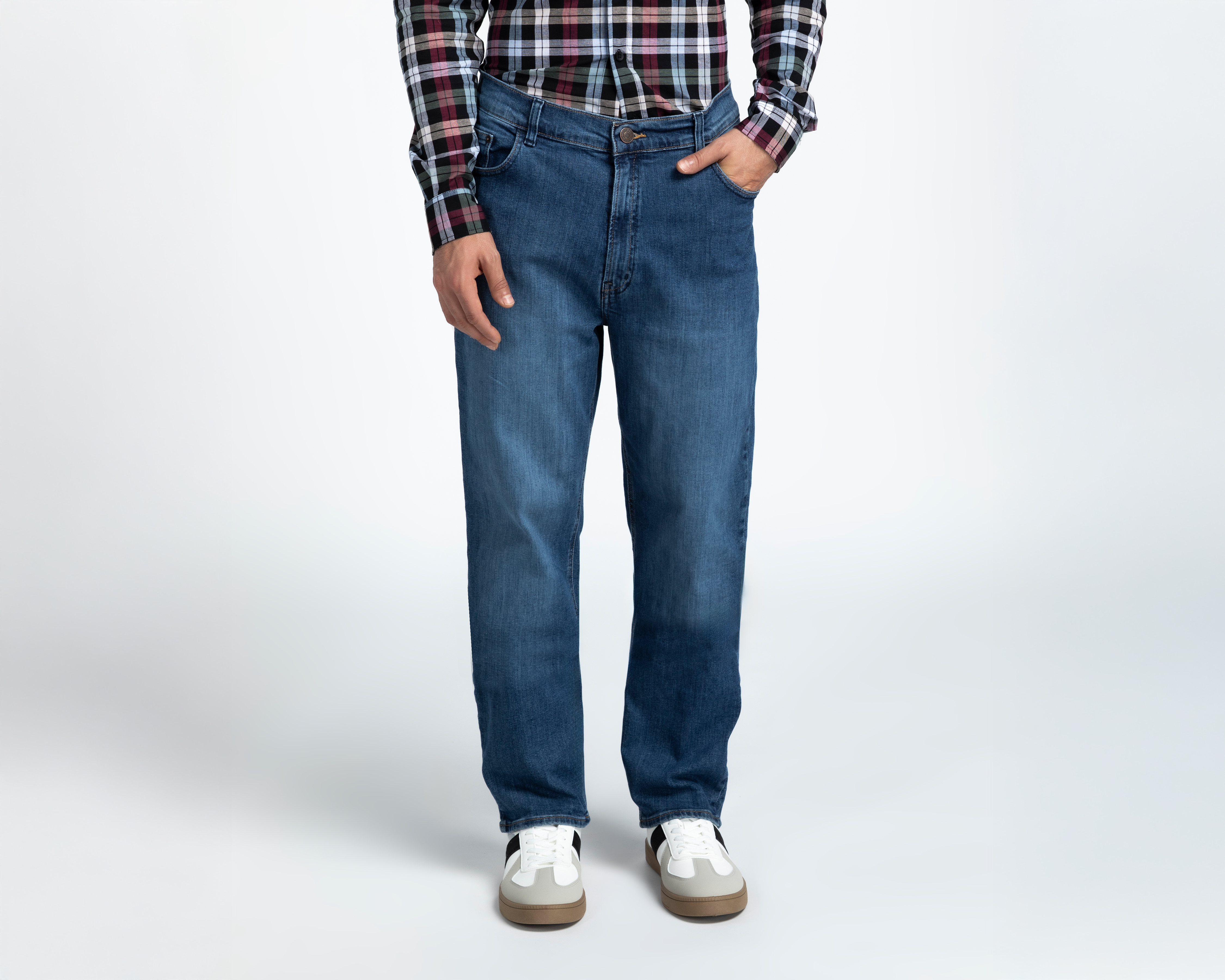 Foto 2 pulgar | Foto 1 | Jeans Regular Oggi Iron Vintage para Hombre