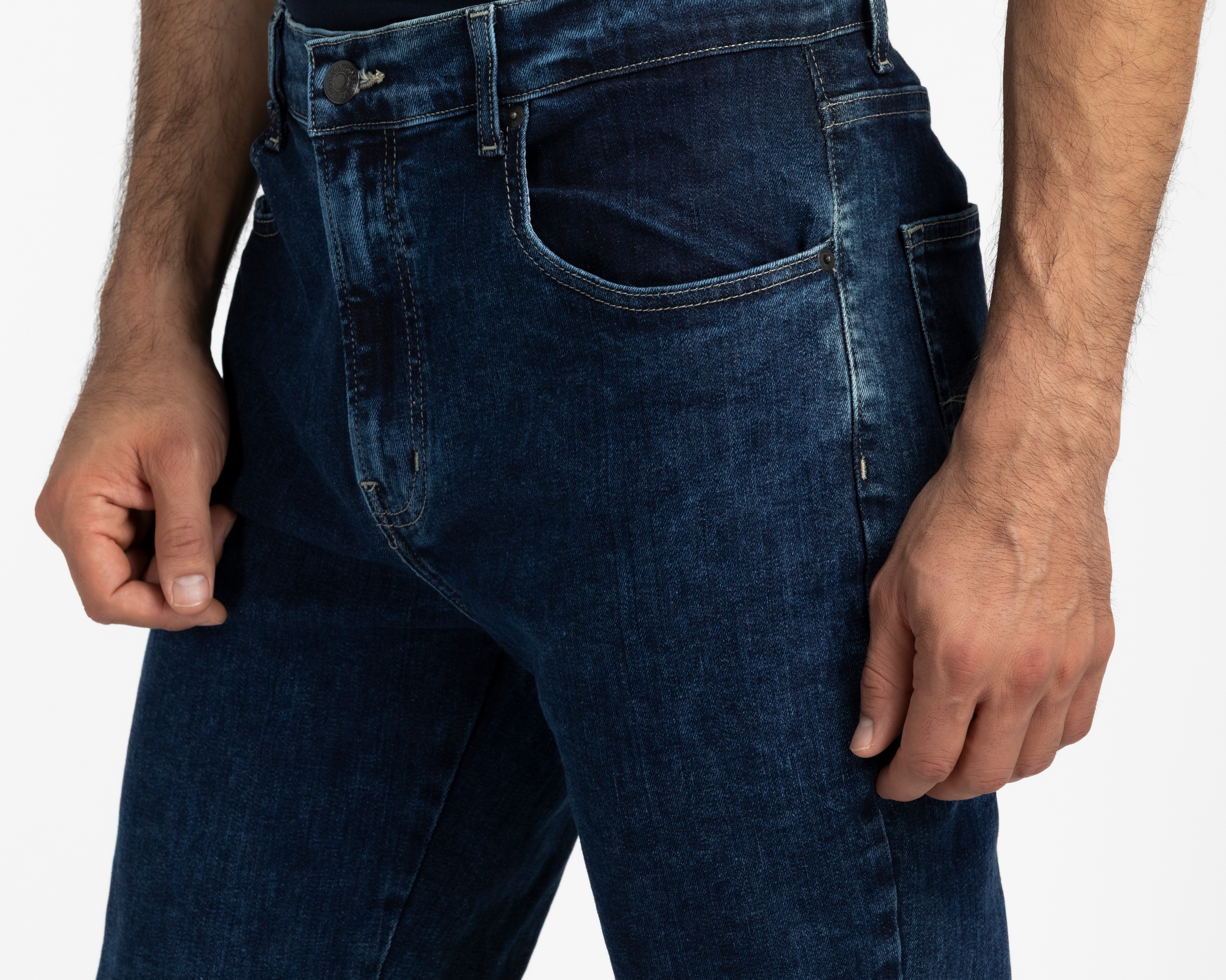 Foto 4 pulgar | Foto 3 | Jeans Recto Oggi Ragnar Iron Sky Stone para Hombre