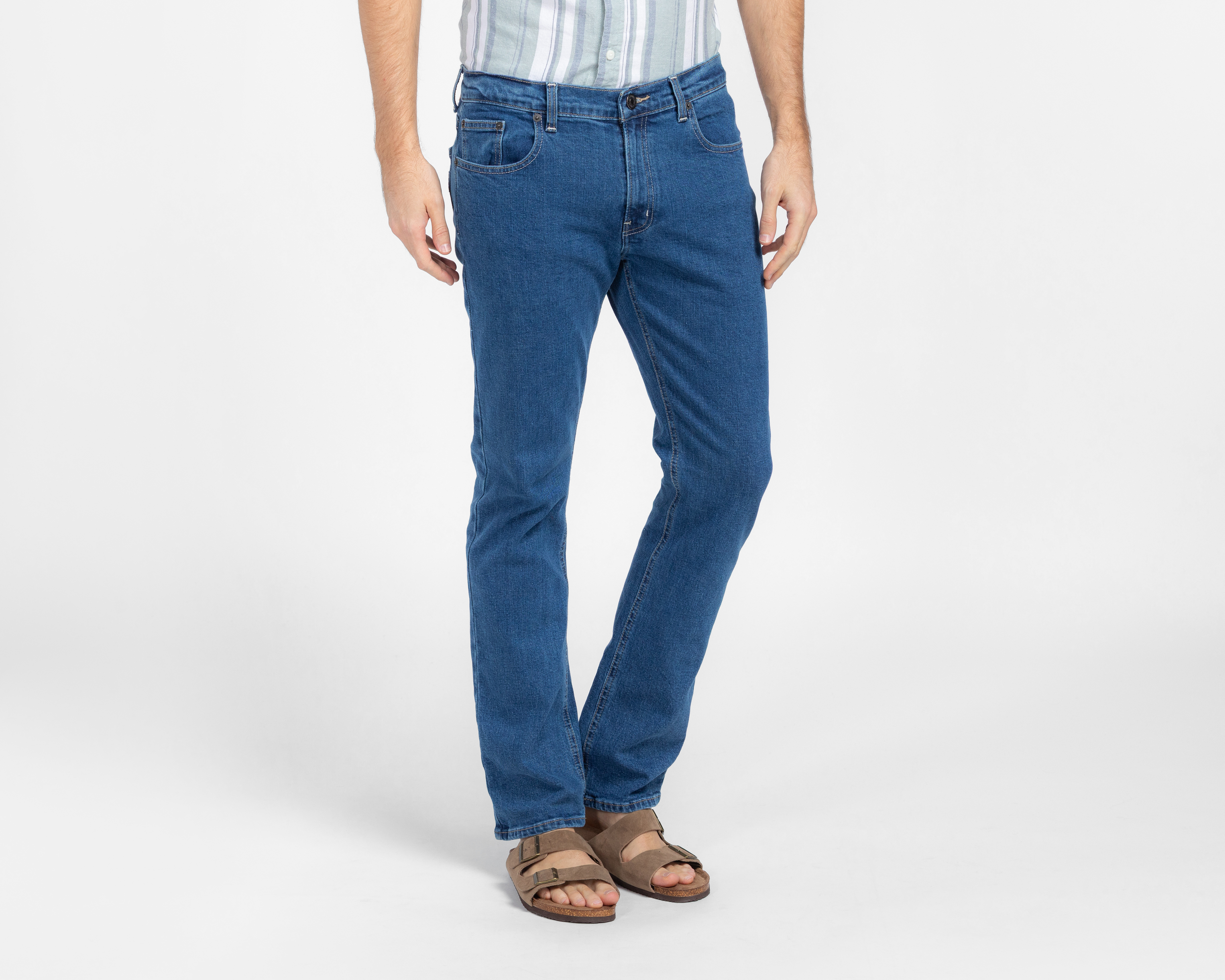 Jeans Recto Oggi Power Vintage para Hombre