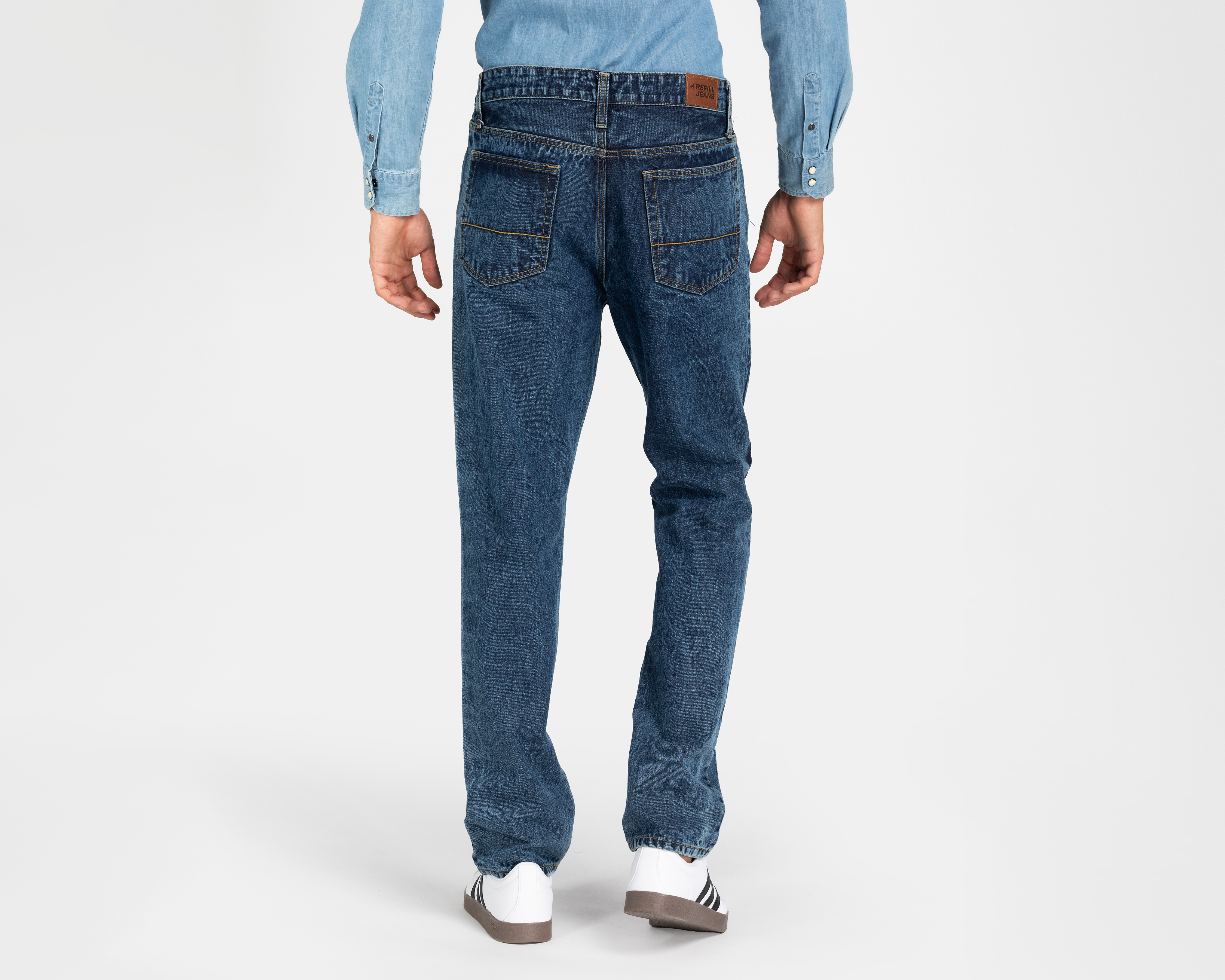 Foto 4 pulgar | Foto 3 | Jeans Regular Refill para Hombre