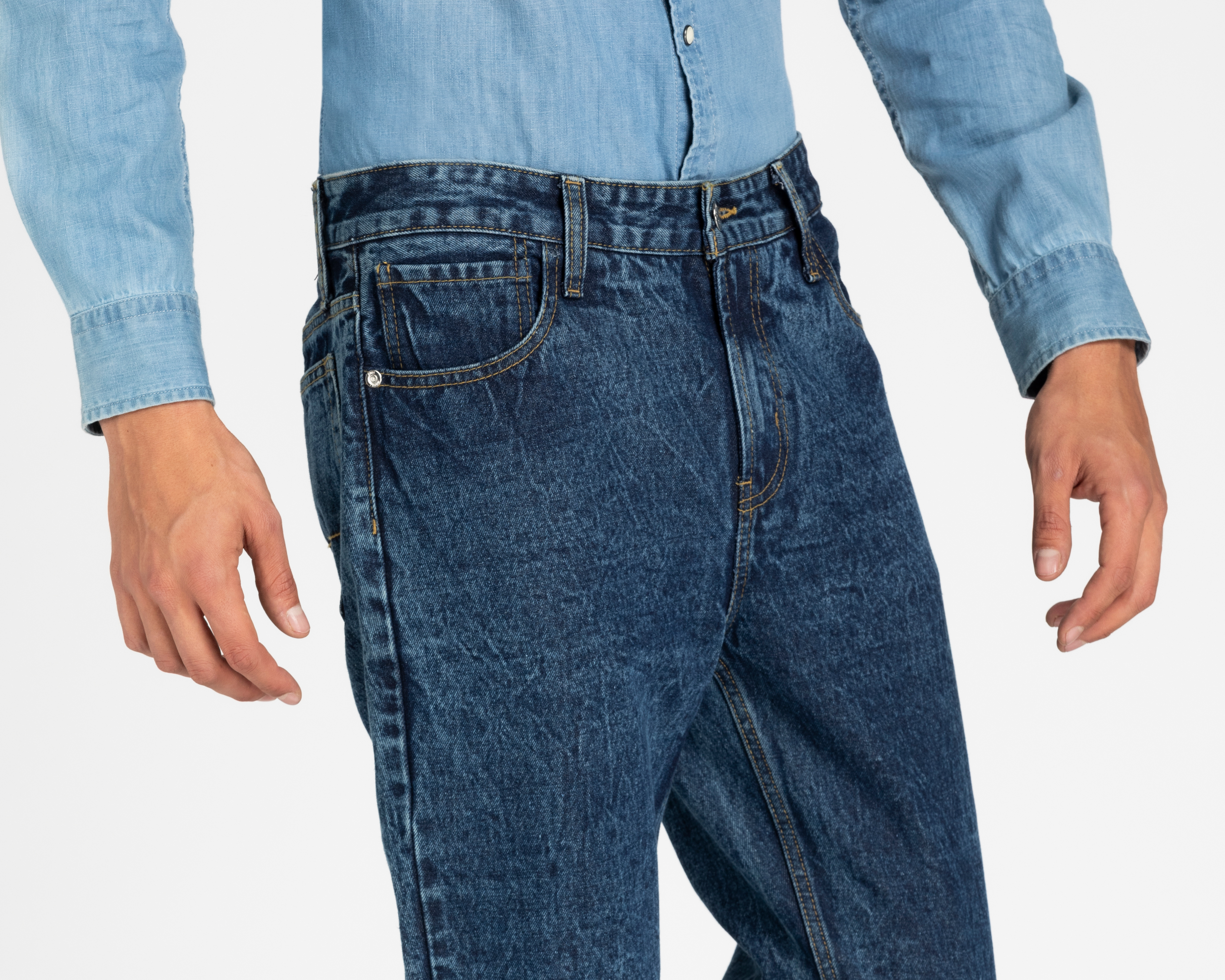 Foto 5 pulgar | Foto 4 | Jeans Regular Refill para Hombre