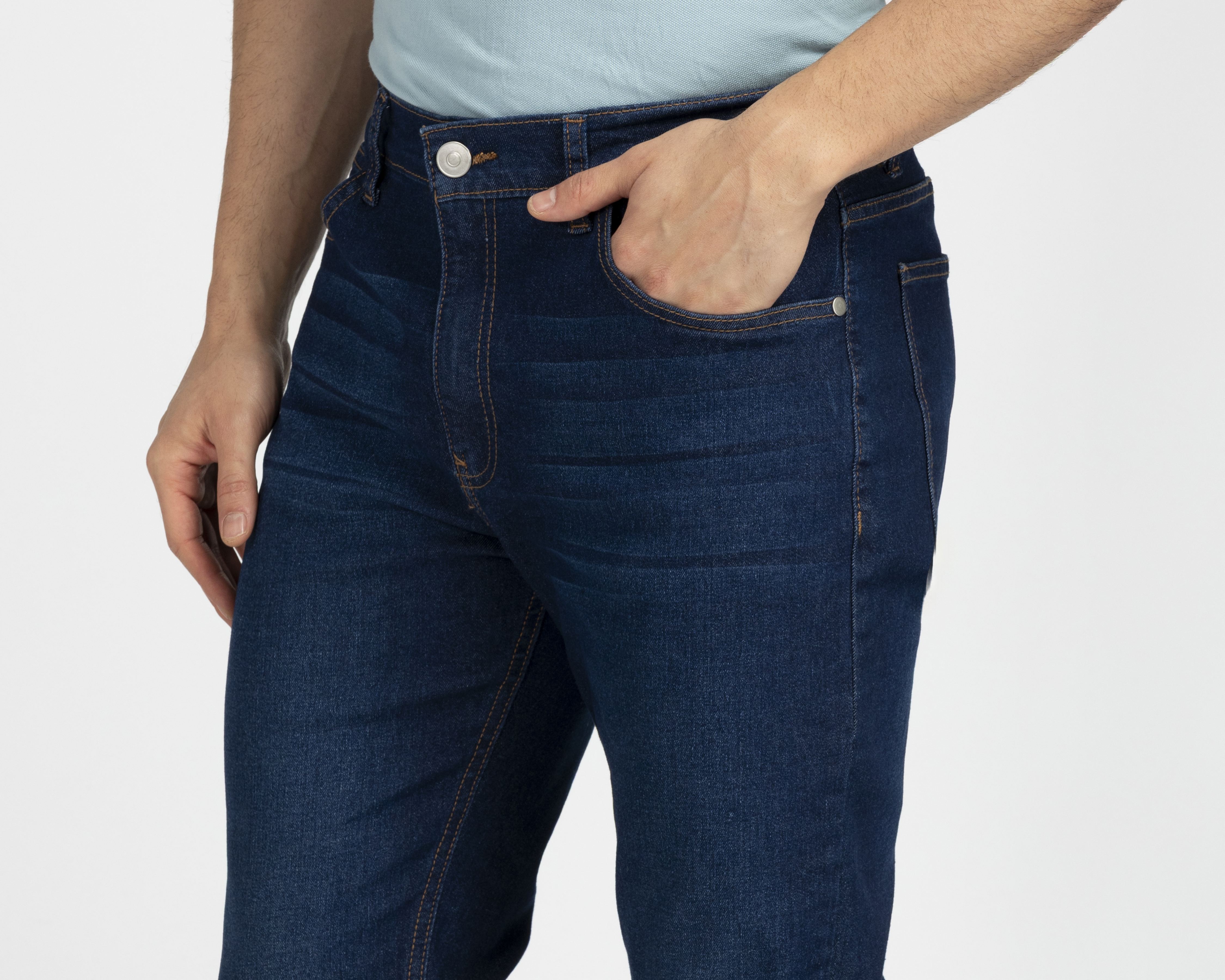 Foto 4 pulgar | Foto 3 | Jeans Skinny Lucky Star para Hombre