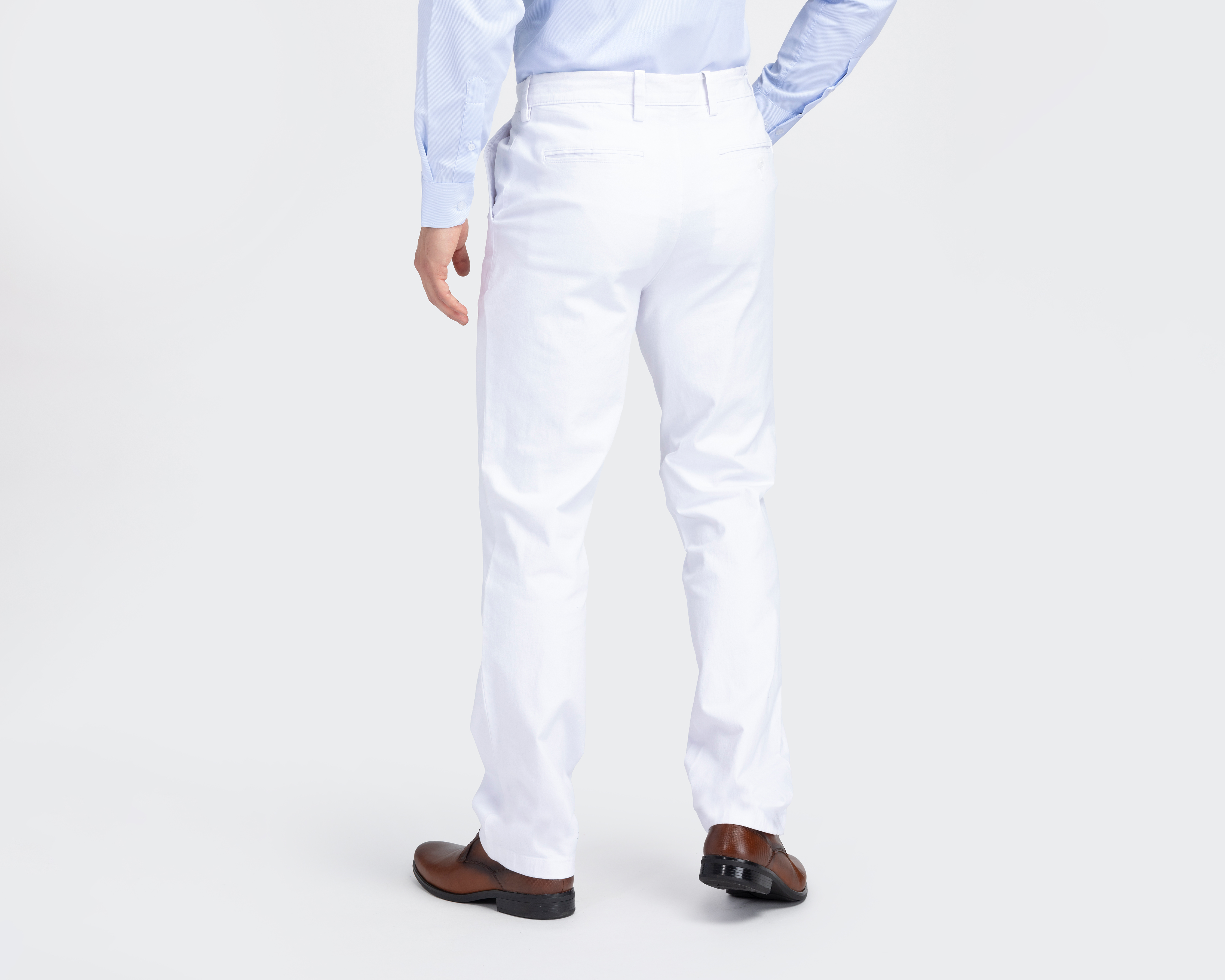 Foto 3 pulgar | Foto 2 | Pantalón Chino Porto Sur Blanco para Hombre