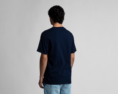Foto 3 | Foto 3 | Playera de Cuello Redondo Azul Marino Refill para Hombre