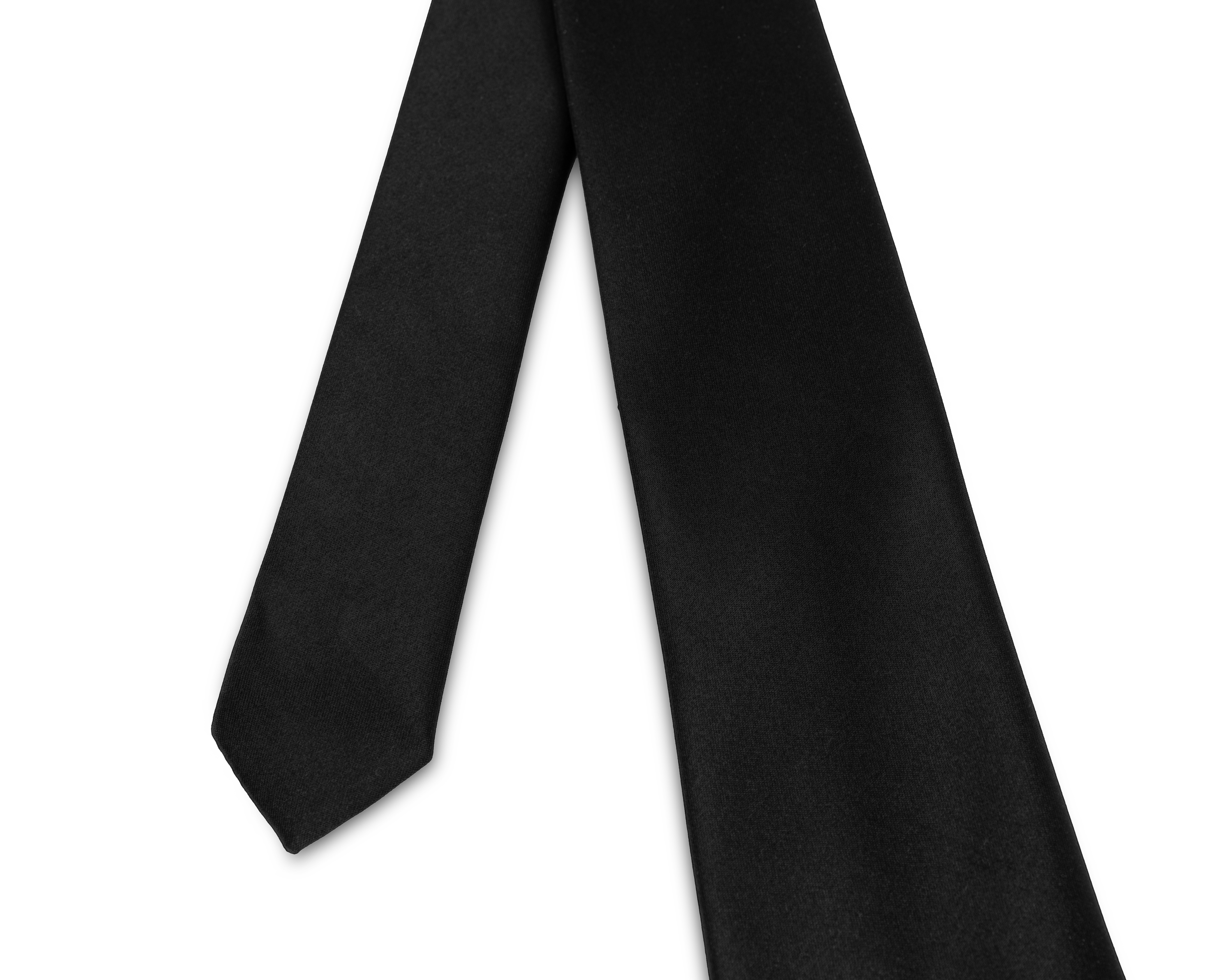 Foto 3 pulgar | Foto 2 | Corbata Lisa Wall Street Negra