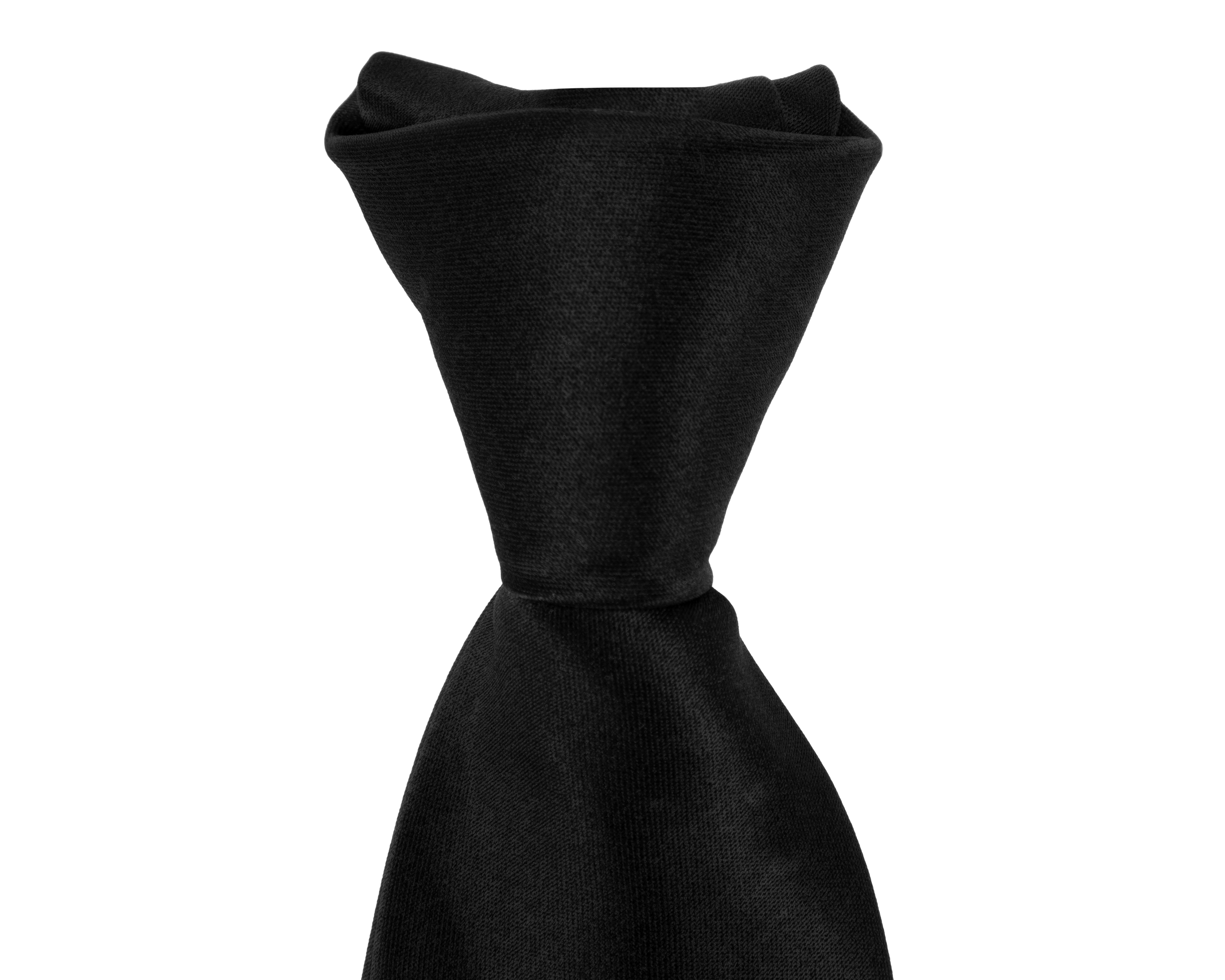 Foto 4 pulgar | Foto 3 | Corbata Lisa Wall Street Negra